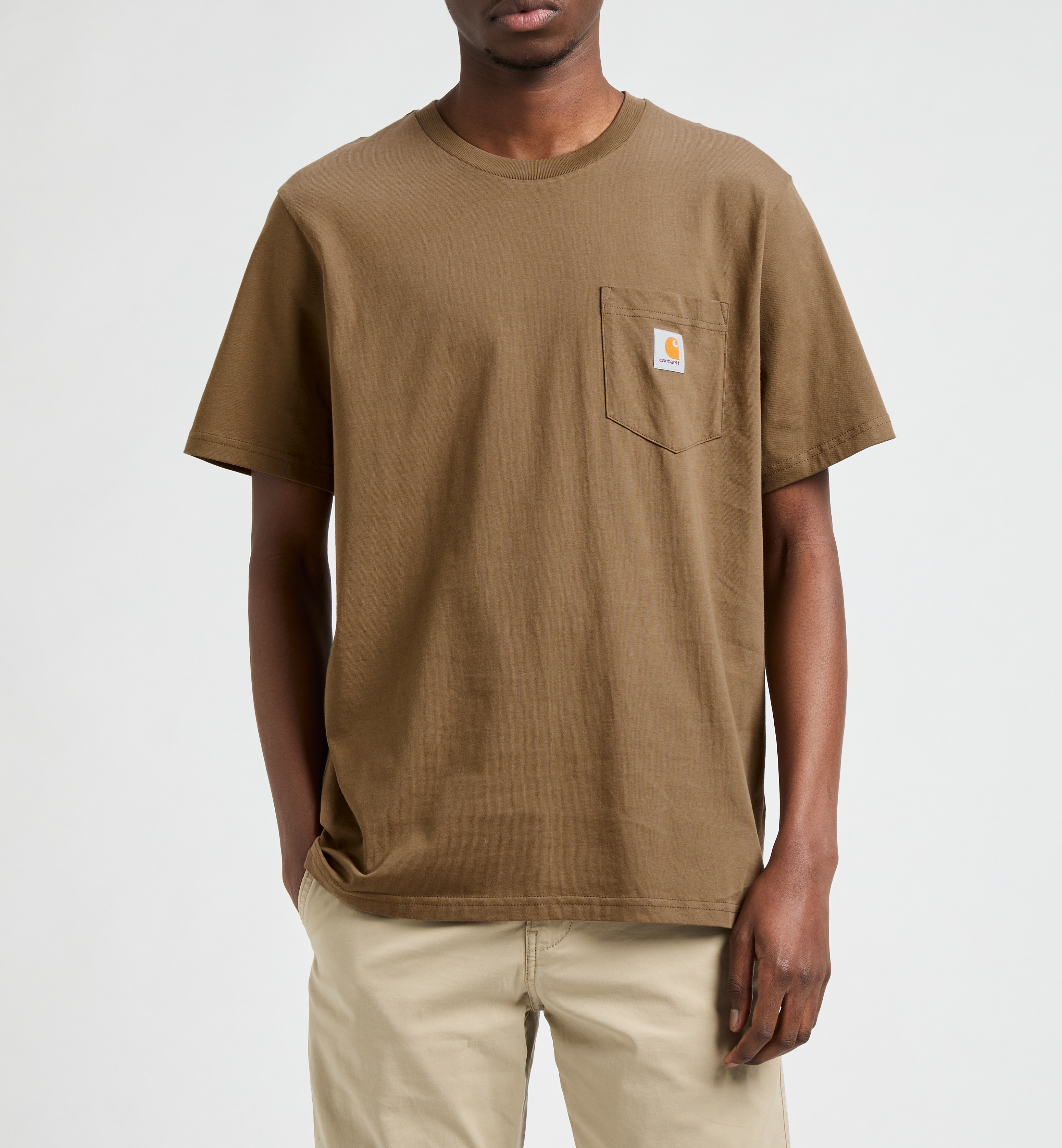 T-shirt en coton CARHARTT WIP Marron