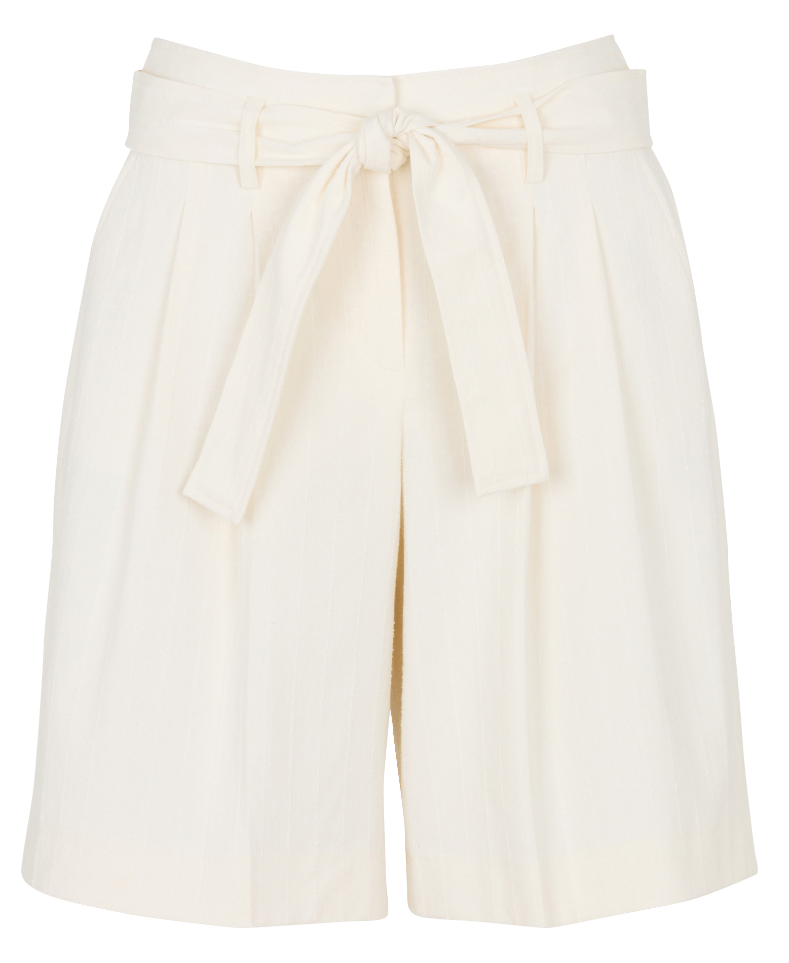 Short large en coton mélangé tia MAISON 123 Blanc