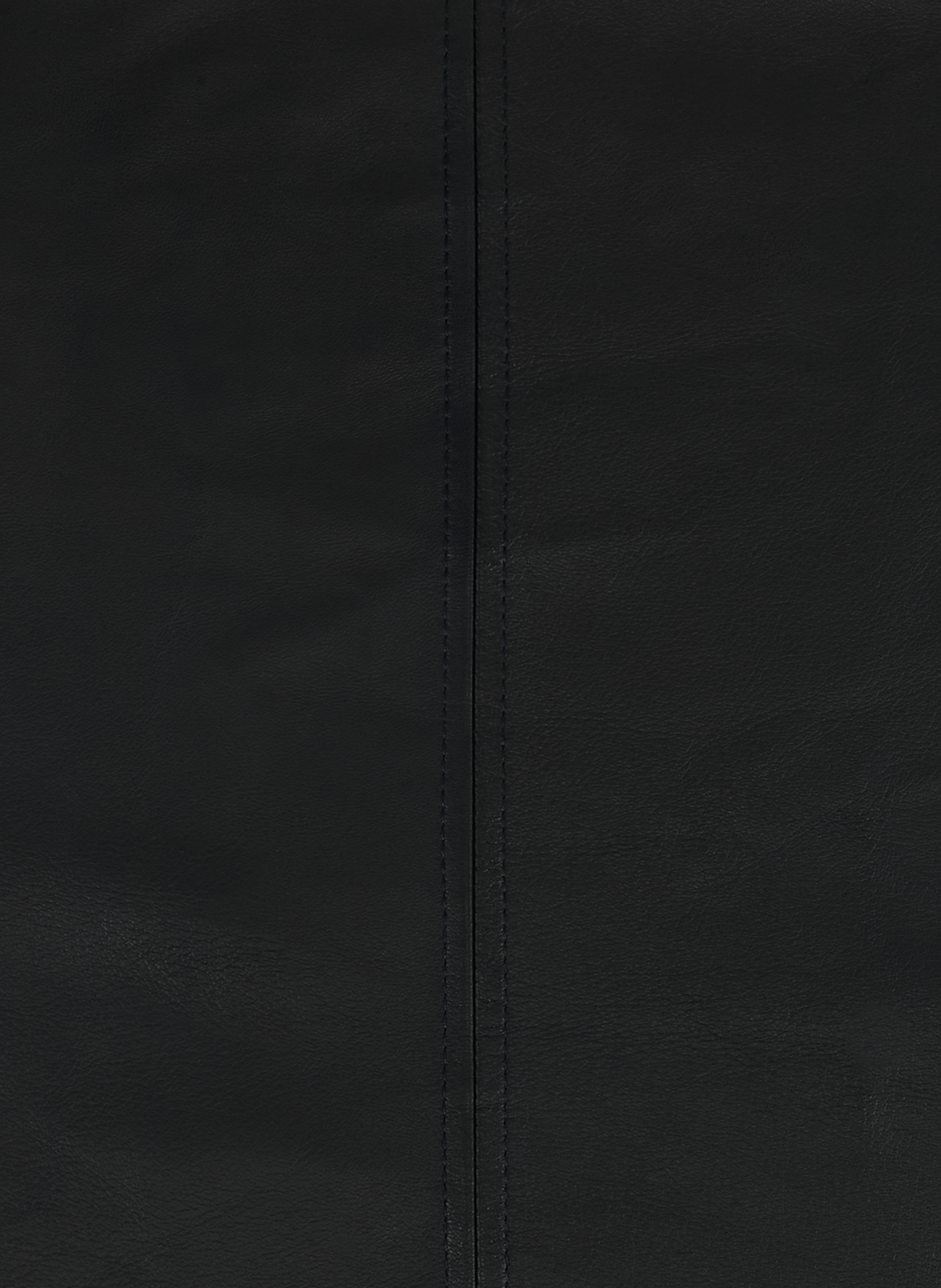Leder-Dreiecksschal SAISON 1865 Schwarz