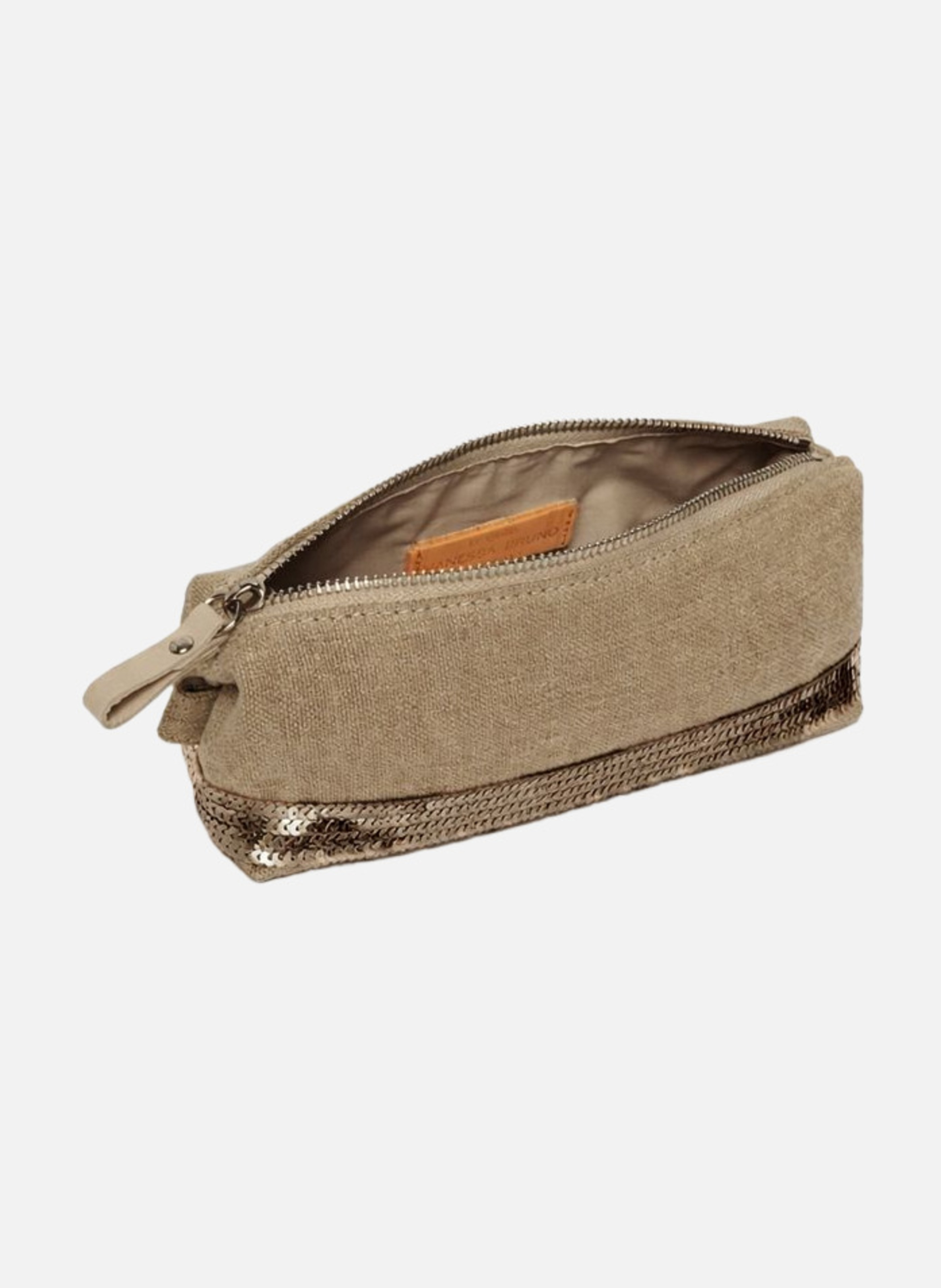 Trousse écolier en lin  Champignon