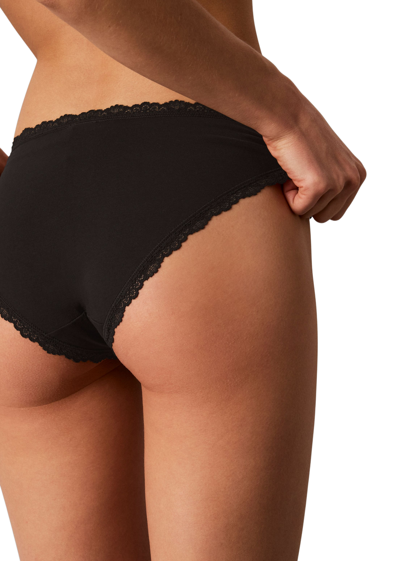 Set of 2 cotton blend lace panties CALVIN KLEIN Multicolour