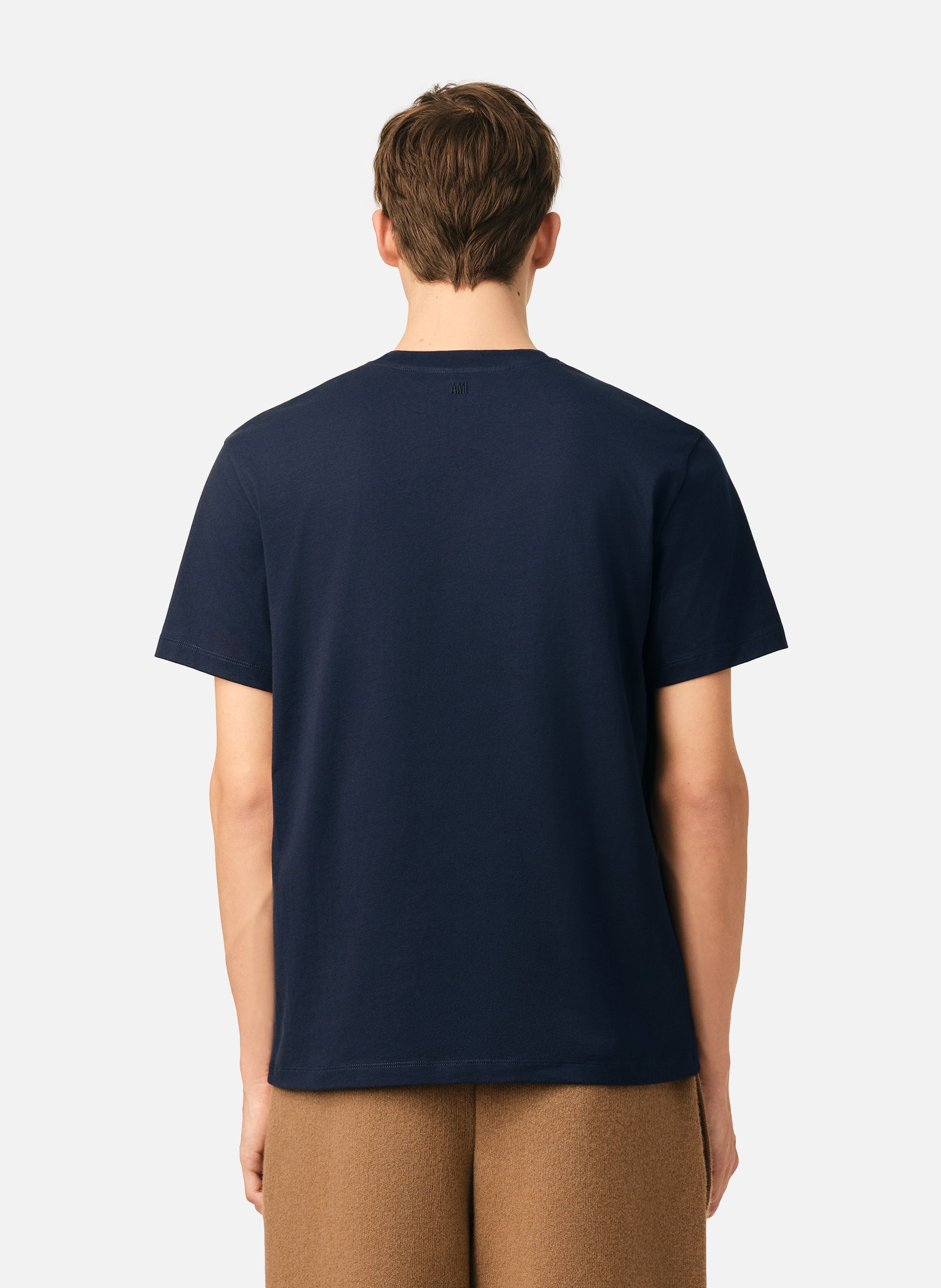 T-shirt ami de coeur rouge unisexe | Bleu AMI PARIS Homme