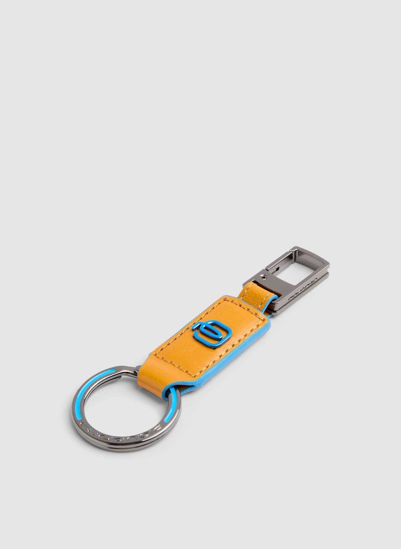 Porte-clés mousqueton PIQUADRO Jaune