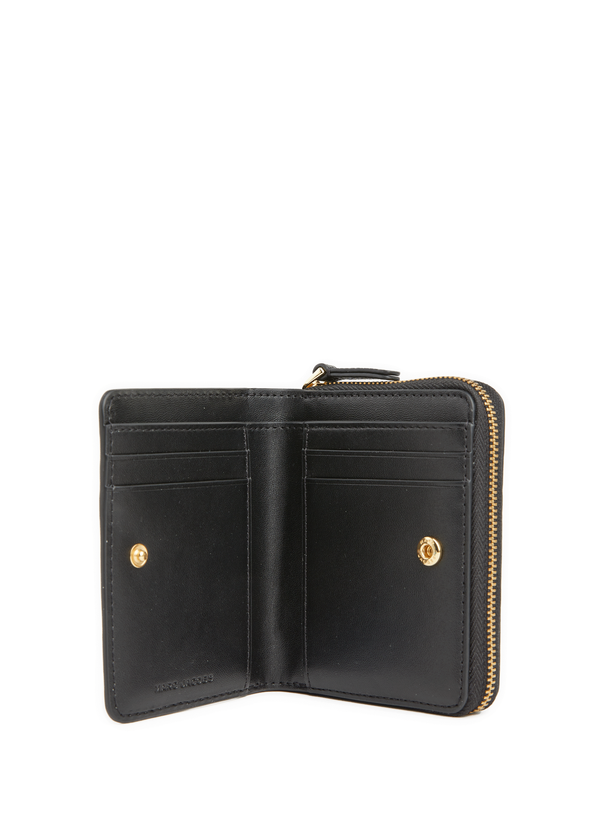 Porte-monnaie The Leather Mini MARC JACOBS Noir