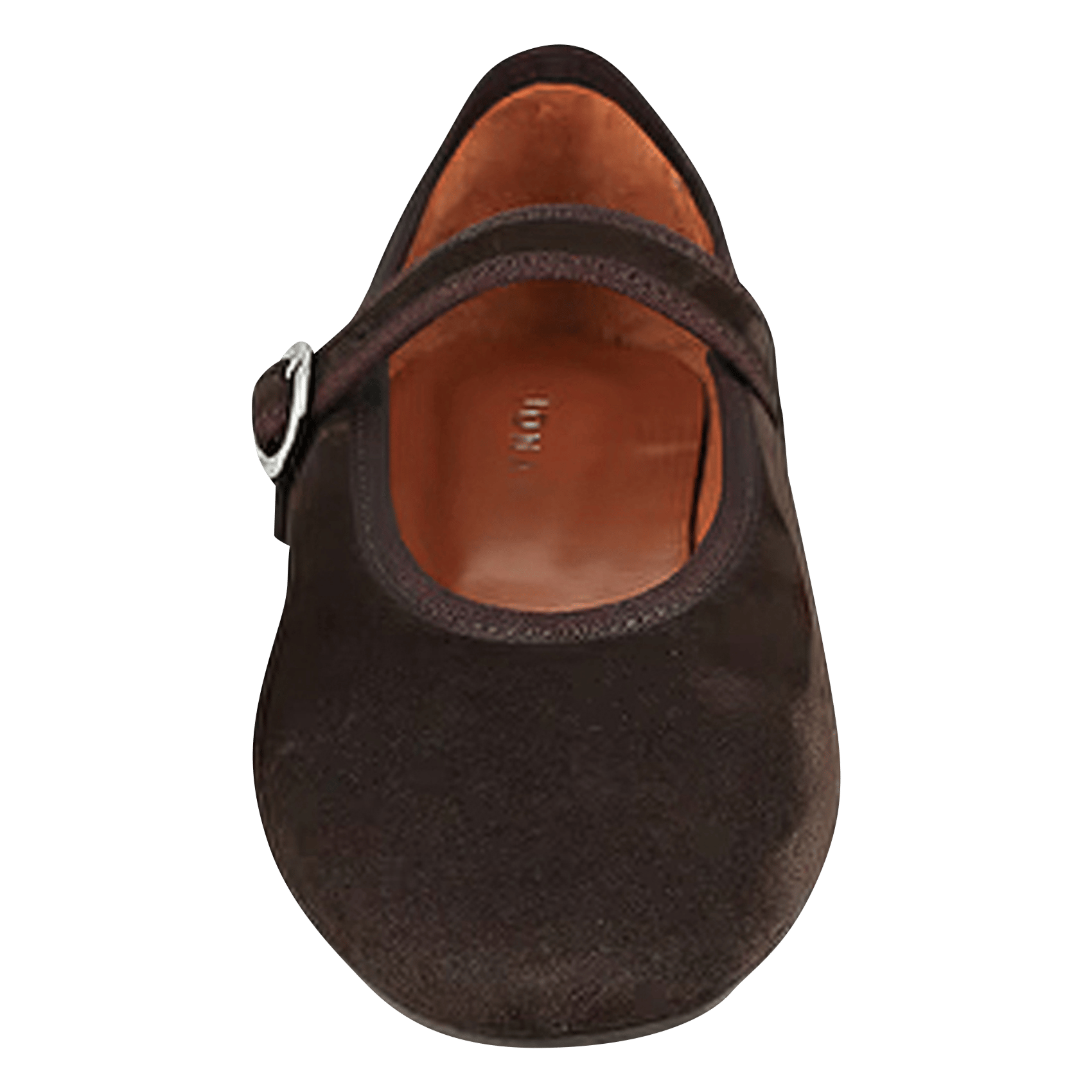 Ballerines en cuir velours Deesse JONAK Marron