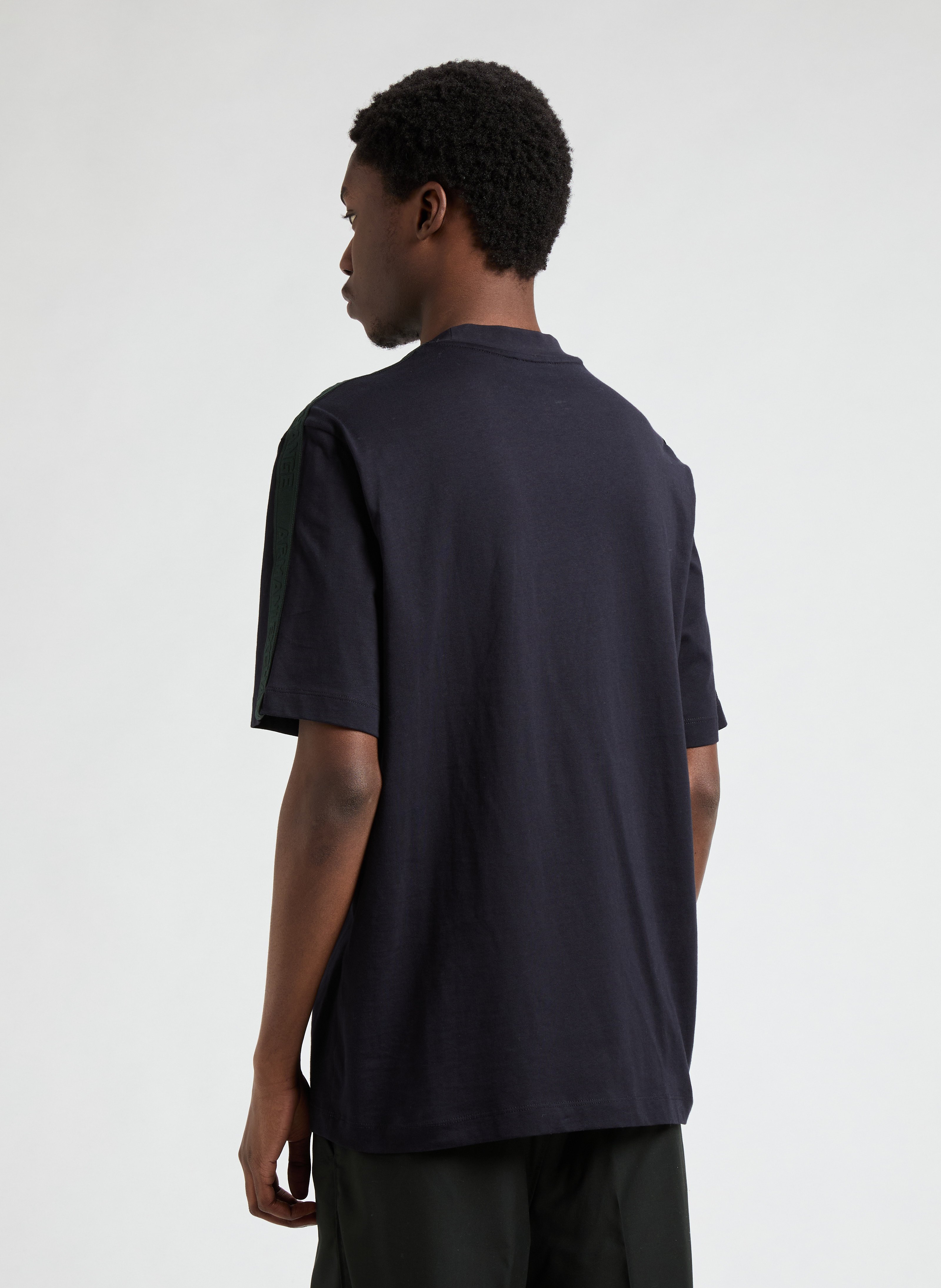 T-shirt en coton ARMANI EXCHANGE Bleu