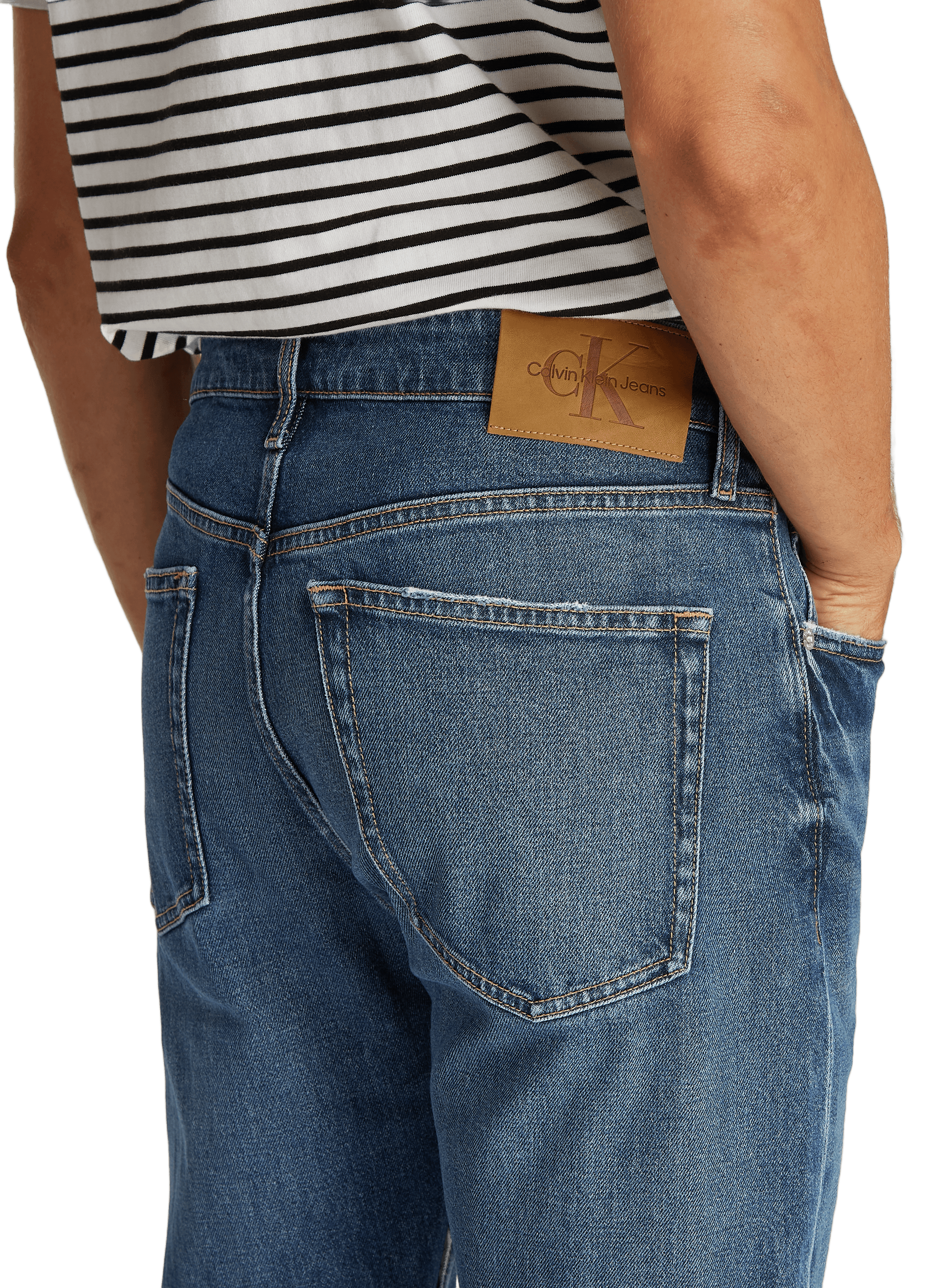 Contrast Jeans CALVIN KLEIN Blue