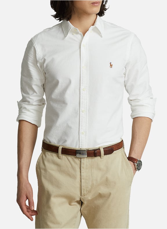 Chemise manches longues SLIM FIT Blanc by POLO RALPH LAUREN POLO RALPH LAUREN Chemise manches longues SLIM FIT Blanc