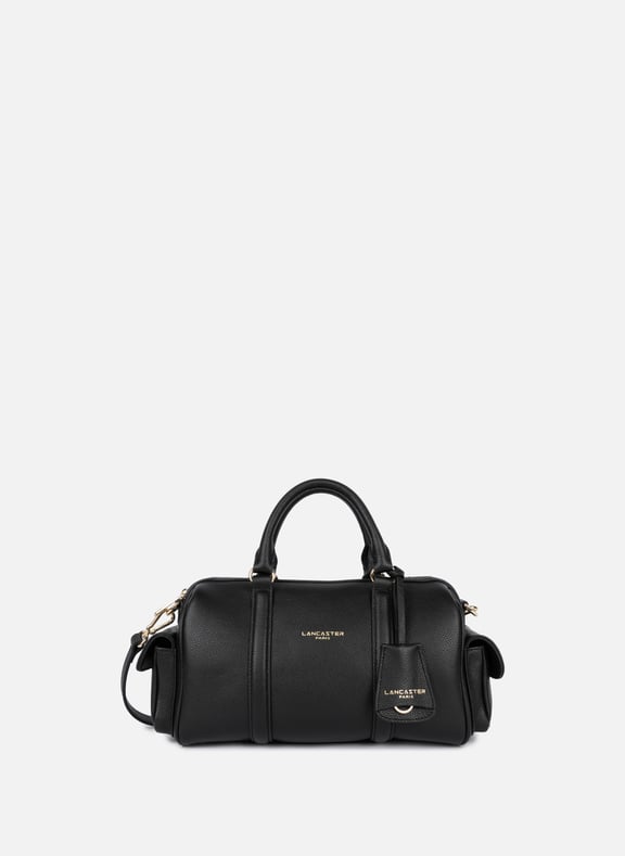 Sac polochon - milano ana Noir by LANCASTER LANCASTER Sac polochon - milano ana Noir