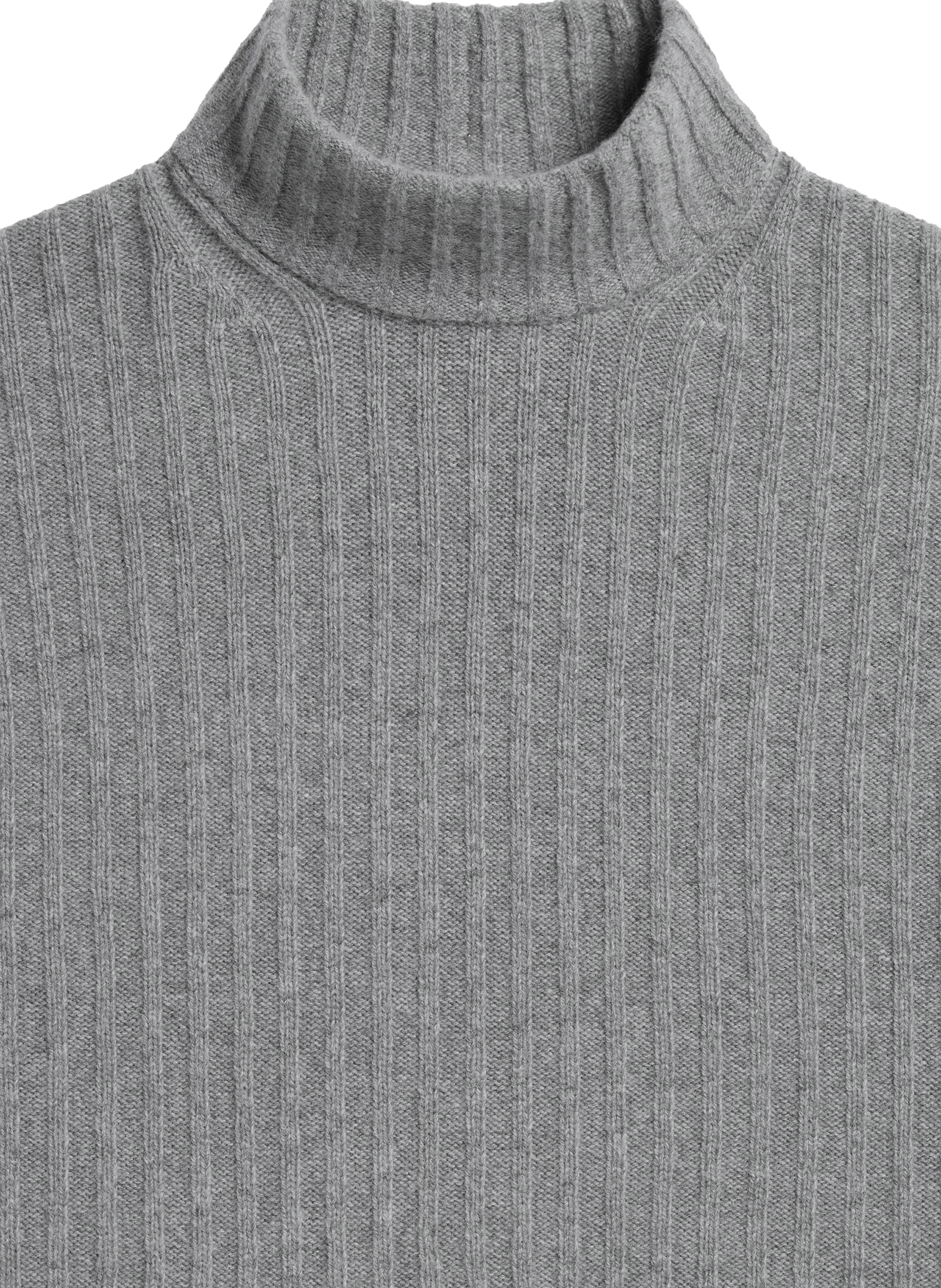 Pull col roulé en laine mélangée DOCKERS Gris