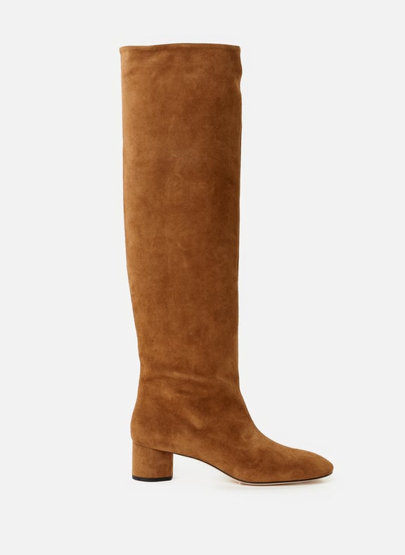 Bottes hautes en cuir Marron by AEYDE AEYDE Bottes hautes en cuir Marron