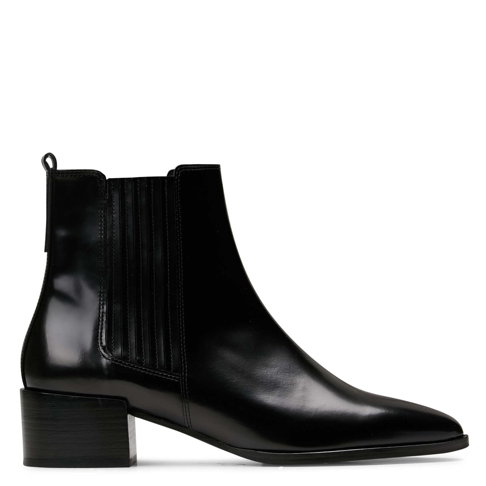 Bottines en cuir n°408 RIVECOUR Noir