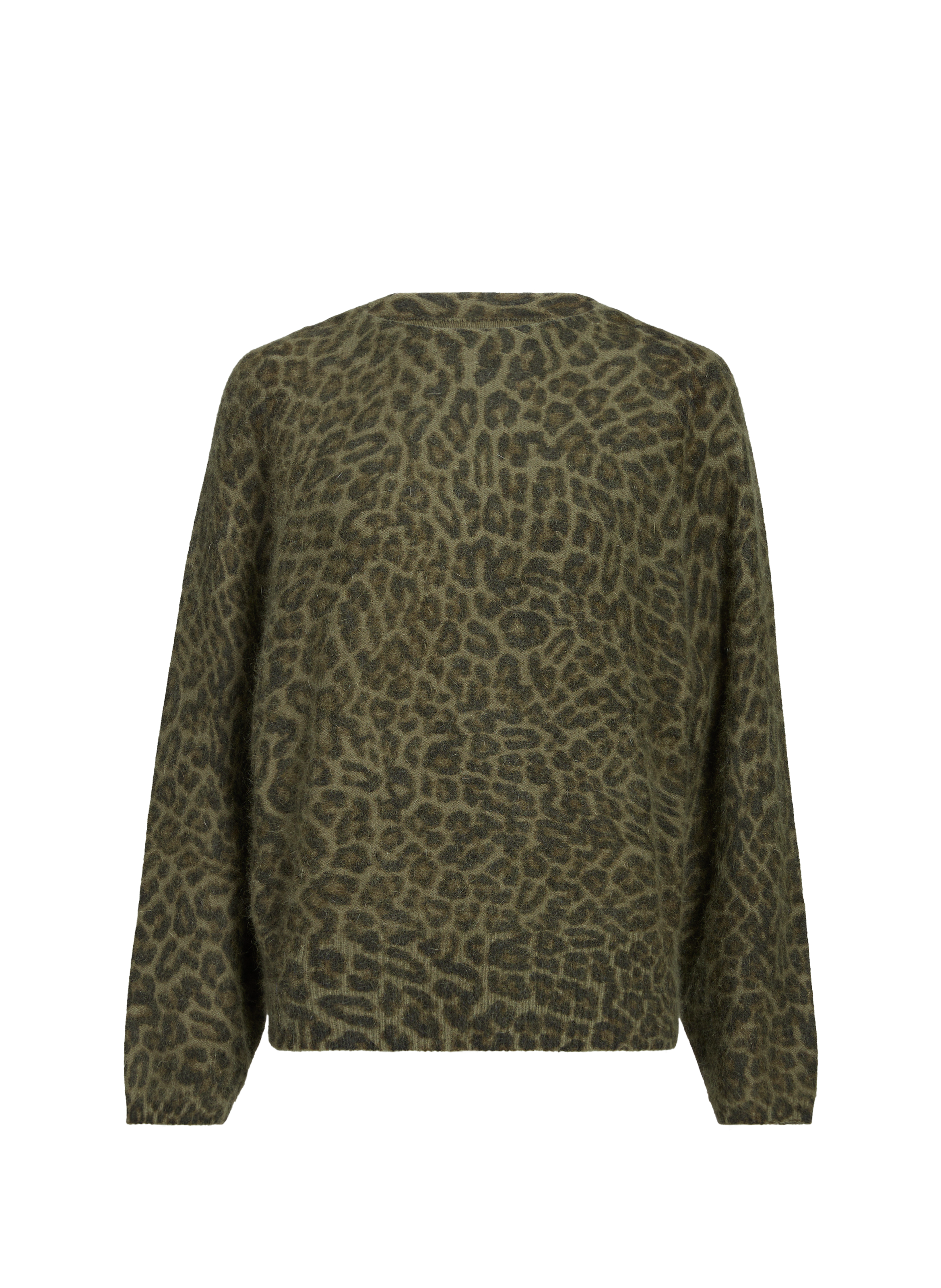 BELLEROSE Leopard print batwing sleeves sweater Multicolour