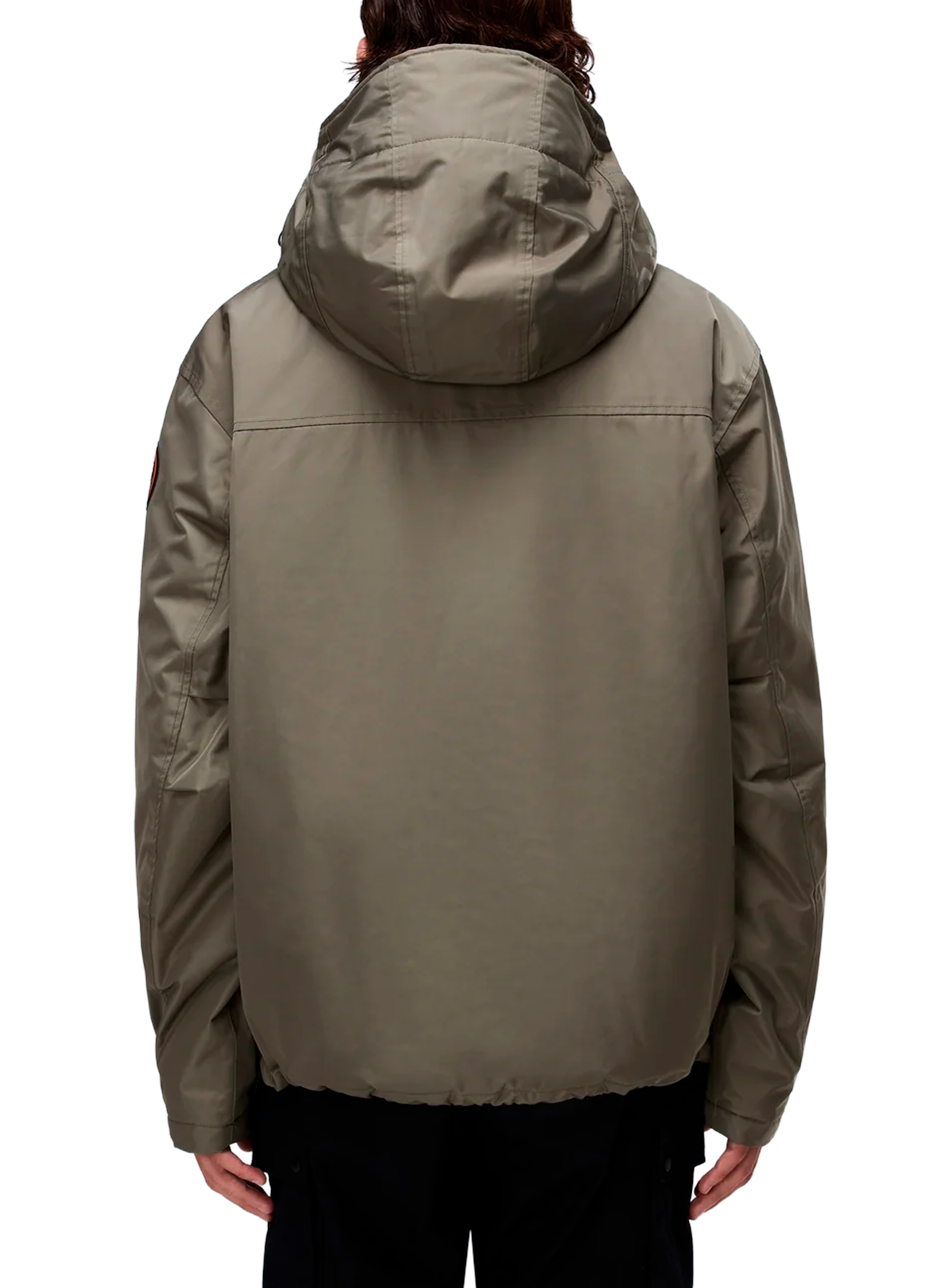 Hooded waterproof jacket NAPAPIJRI Green