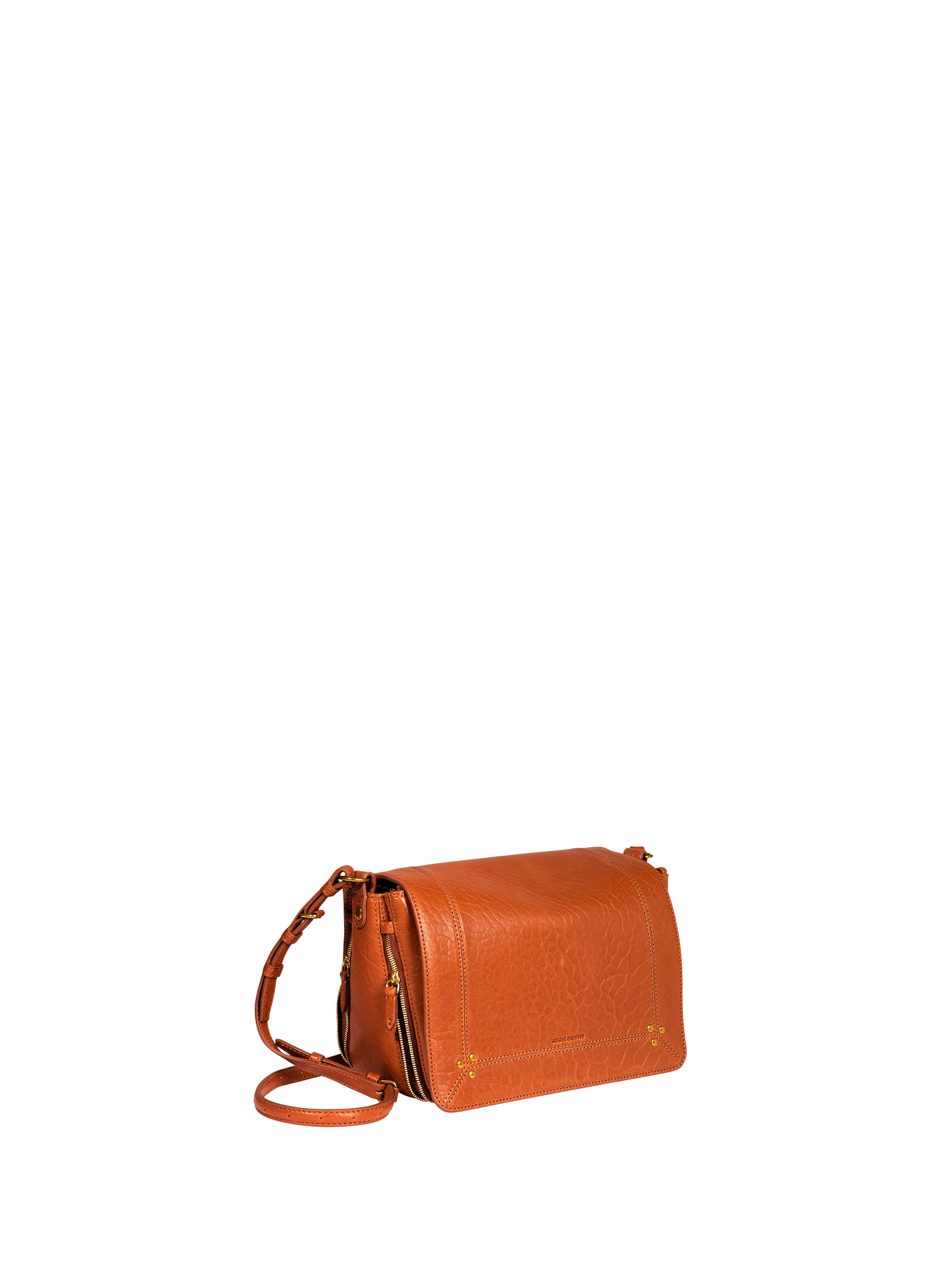 Igor calf leather crossbody bag JÉRÔME DREYFUSS Brown