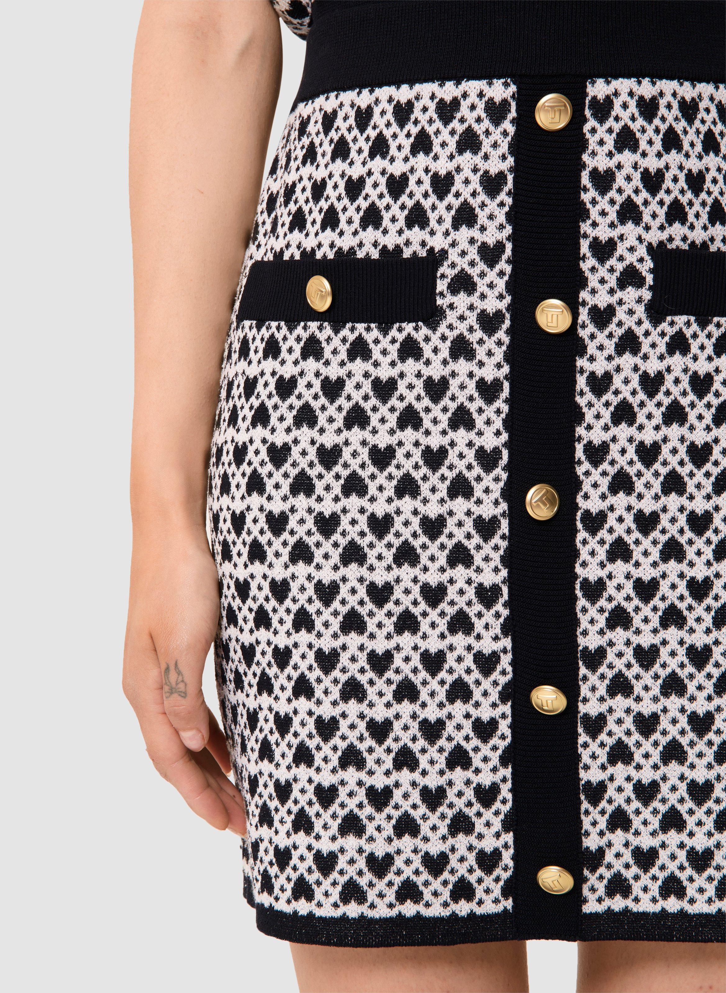 Jupe jani TARA JARMON Beige