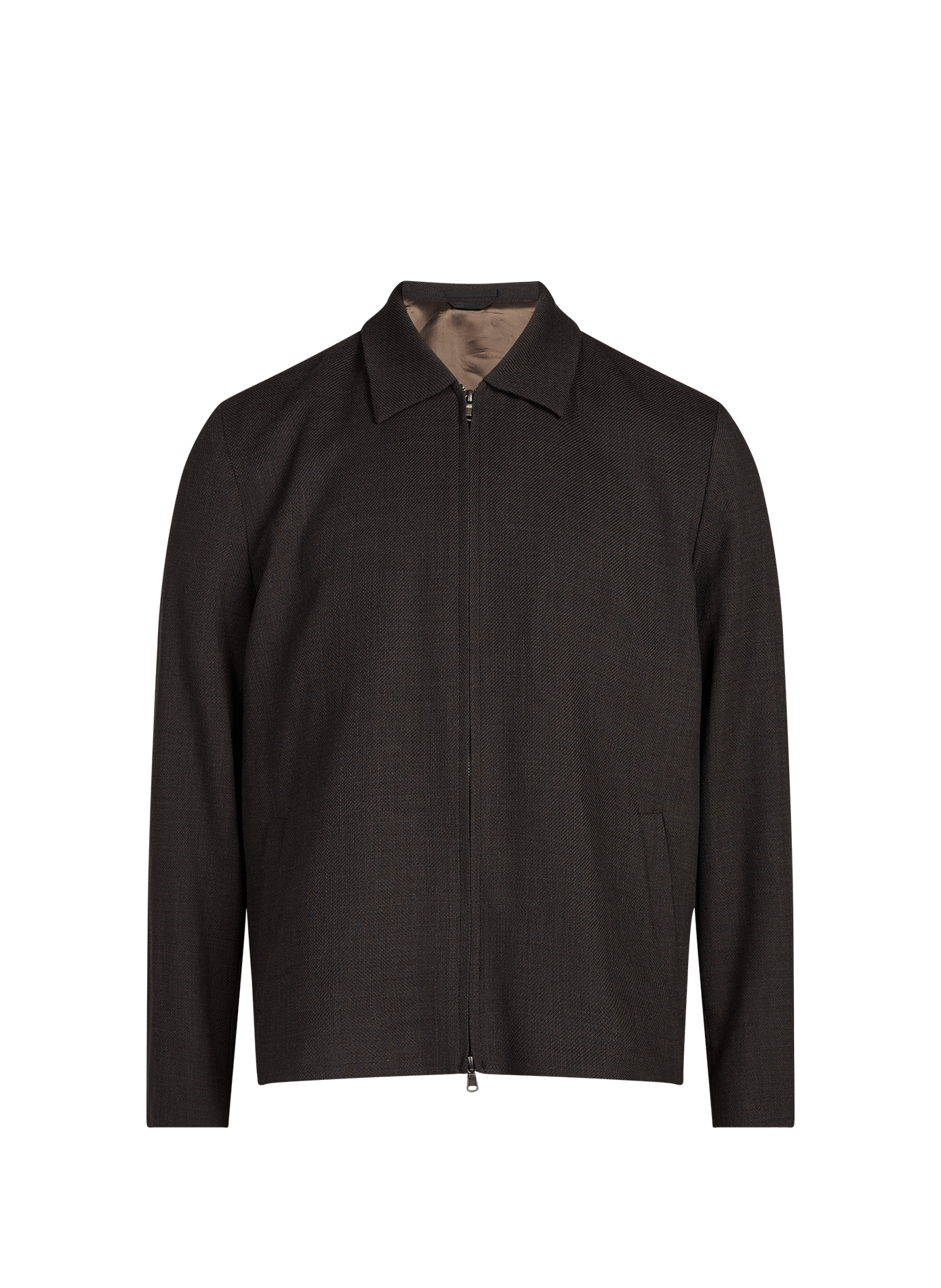 Veste légère en laine SUNSPEL Marron