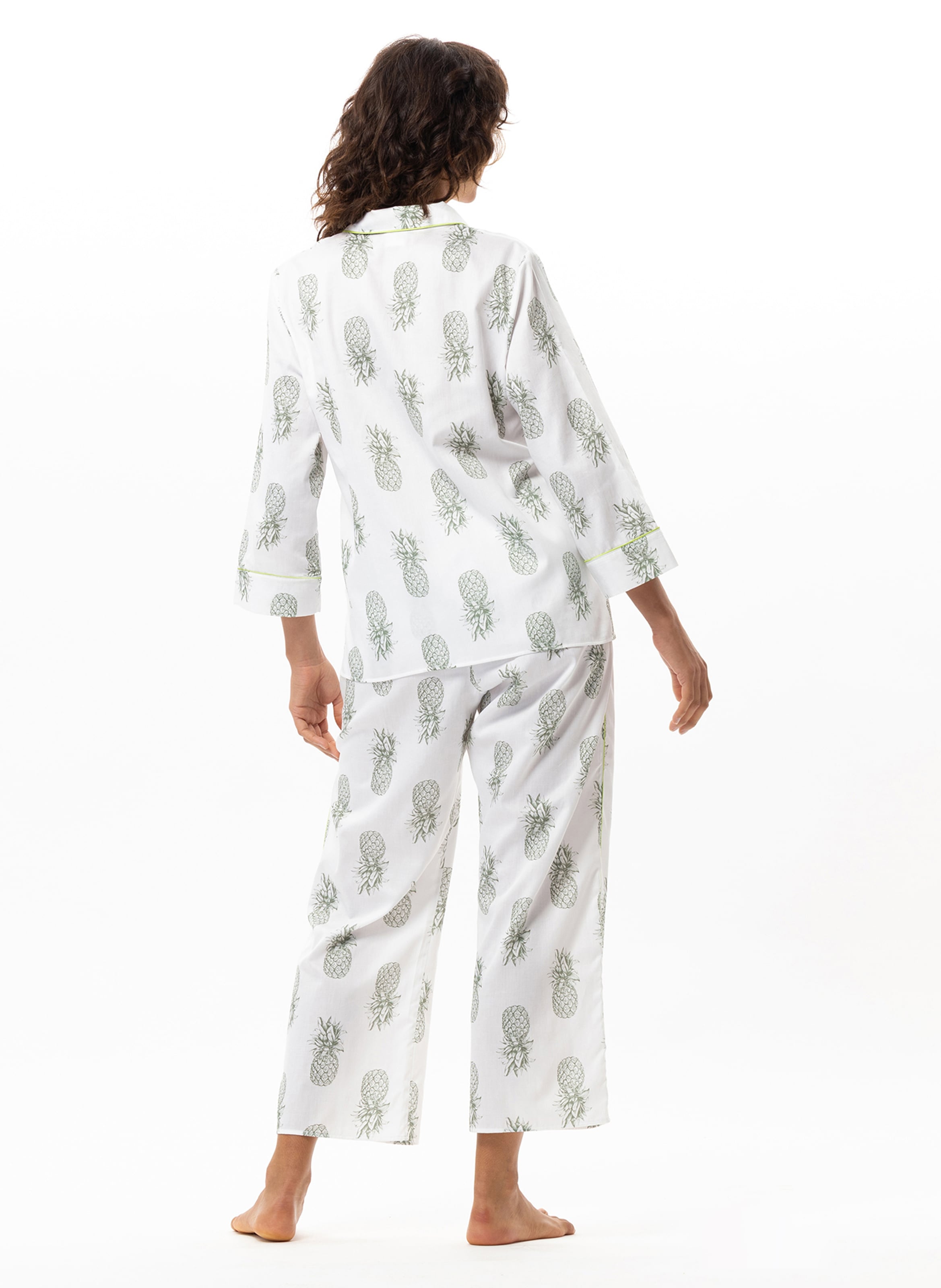 Pyjama boutonné en coton acapulco 206 LE CHAT Multicolore