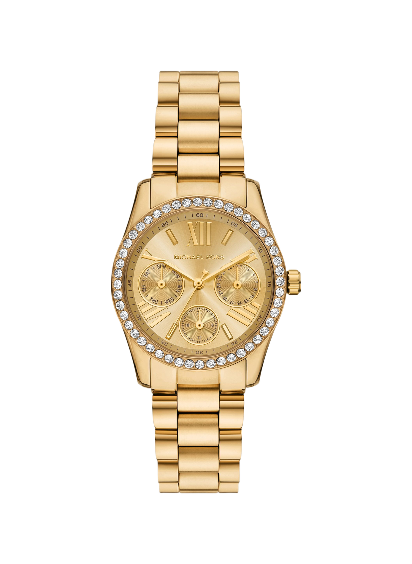 Montre quartz Lexington Lux en acier inoxydable MICHAEL KORS MONTRES Doré