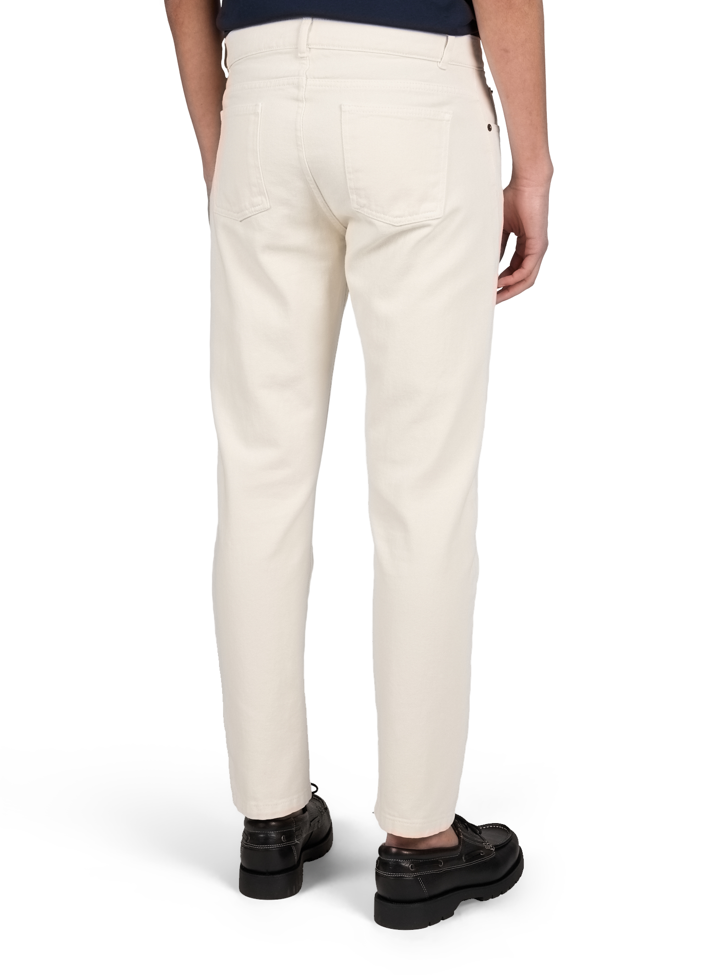 Slim-fit stretch cotton chinos LAFAURIE Beige