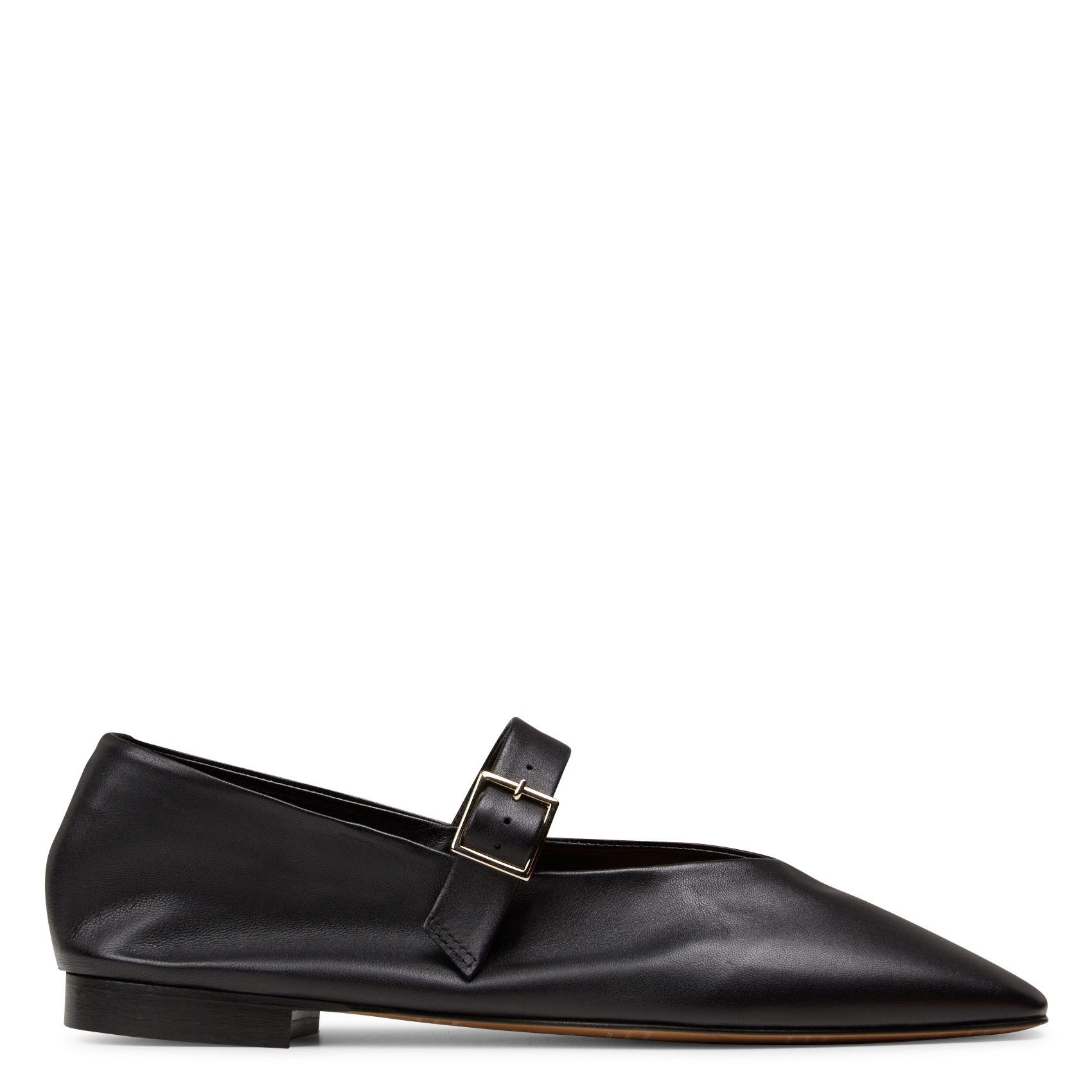 Ballerines en cuir ouna BOBBIES Noir