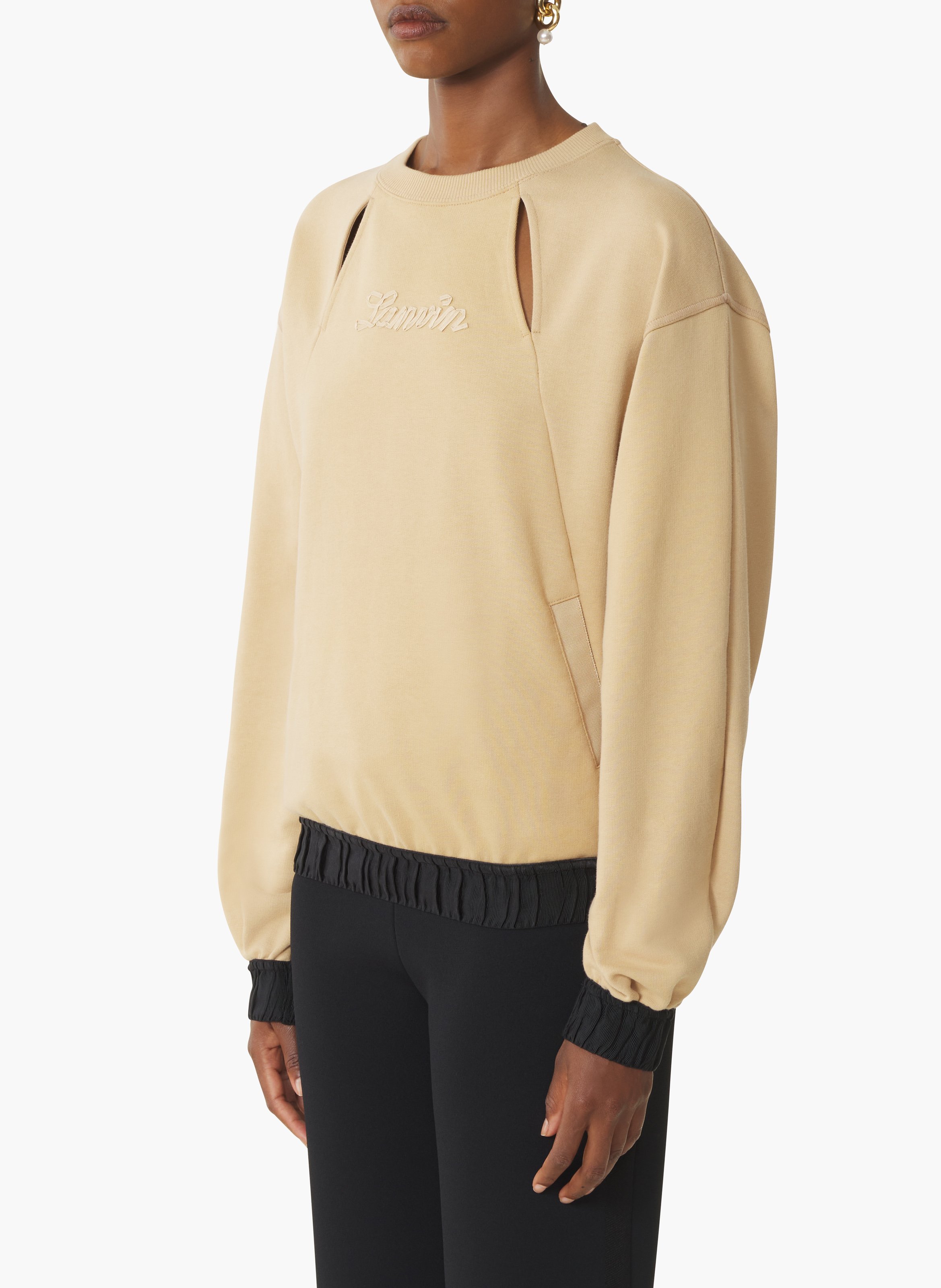Sweatshirt ruban lanvin LANVIN Beige