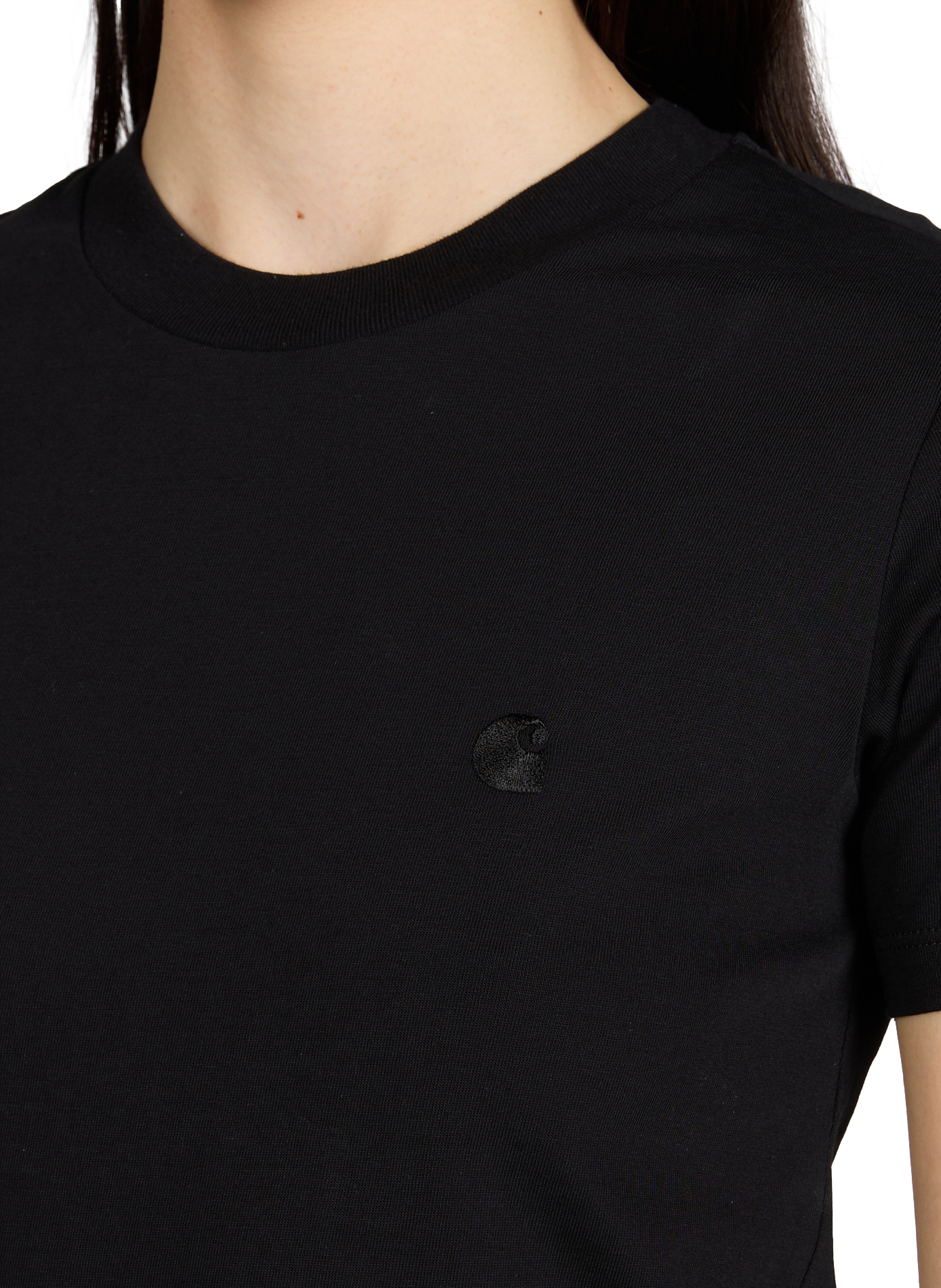 T-shirt W' S/S Luca en coton CARHARTT WIP Noir