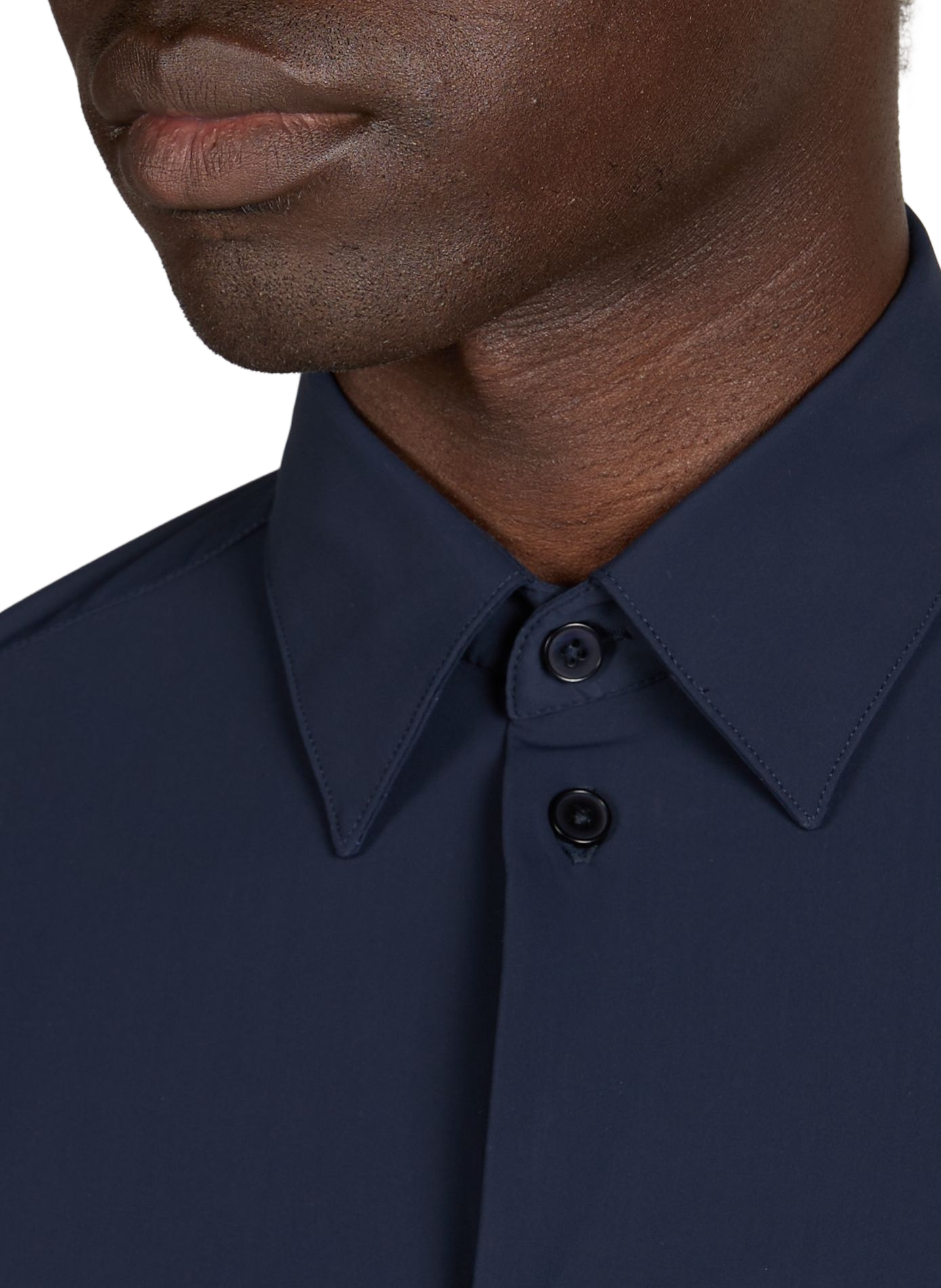 Chemise slim Hetch S en coton AU PRINTEMPS PARIS Bleu