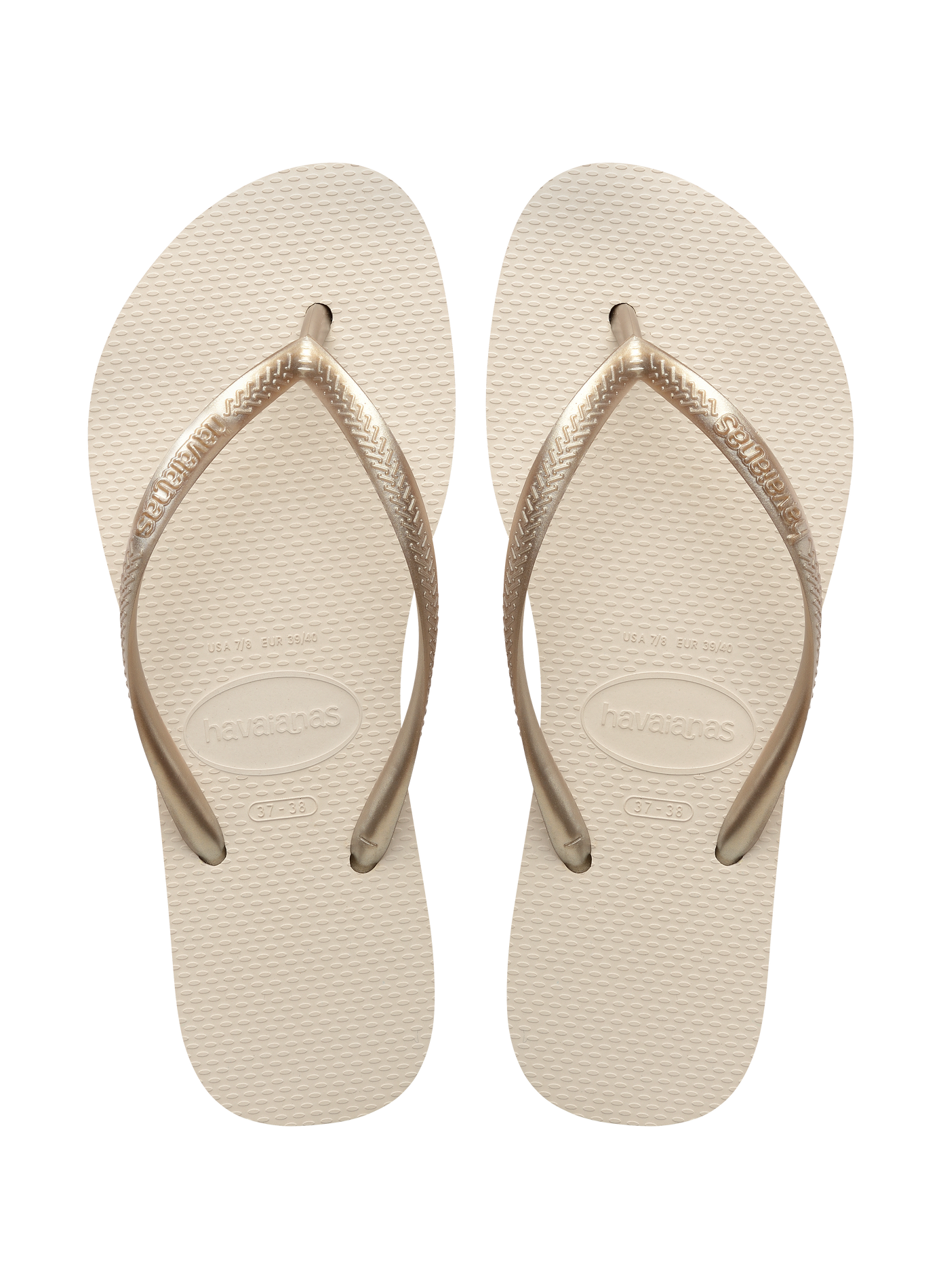 Tongs Slim Flatform HAVAIANAS Beige