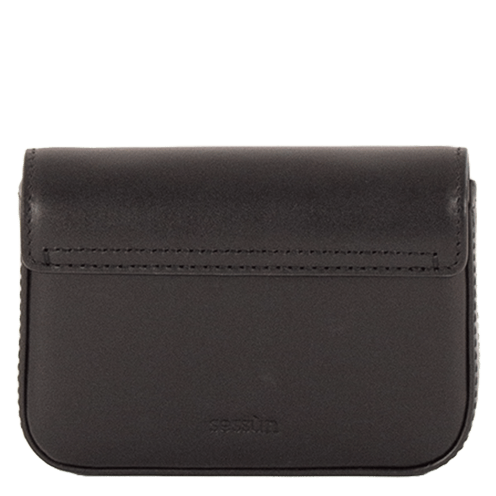 Porte-cartes en cuir micro diviluz SESSUN Noir