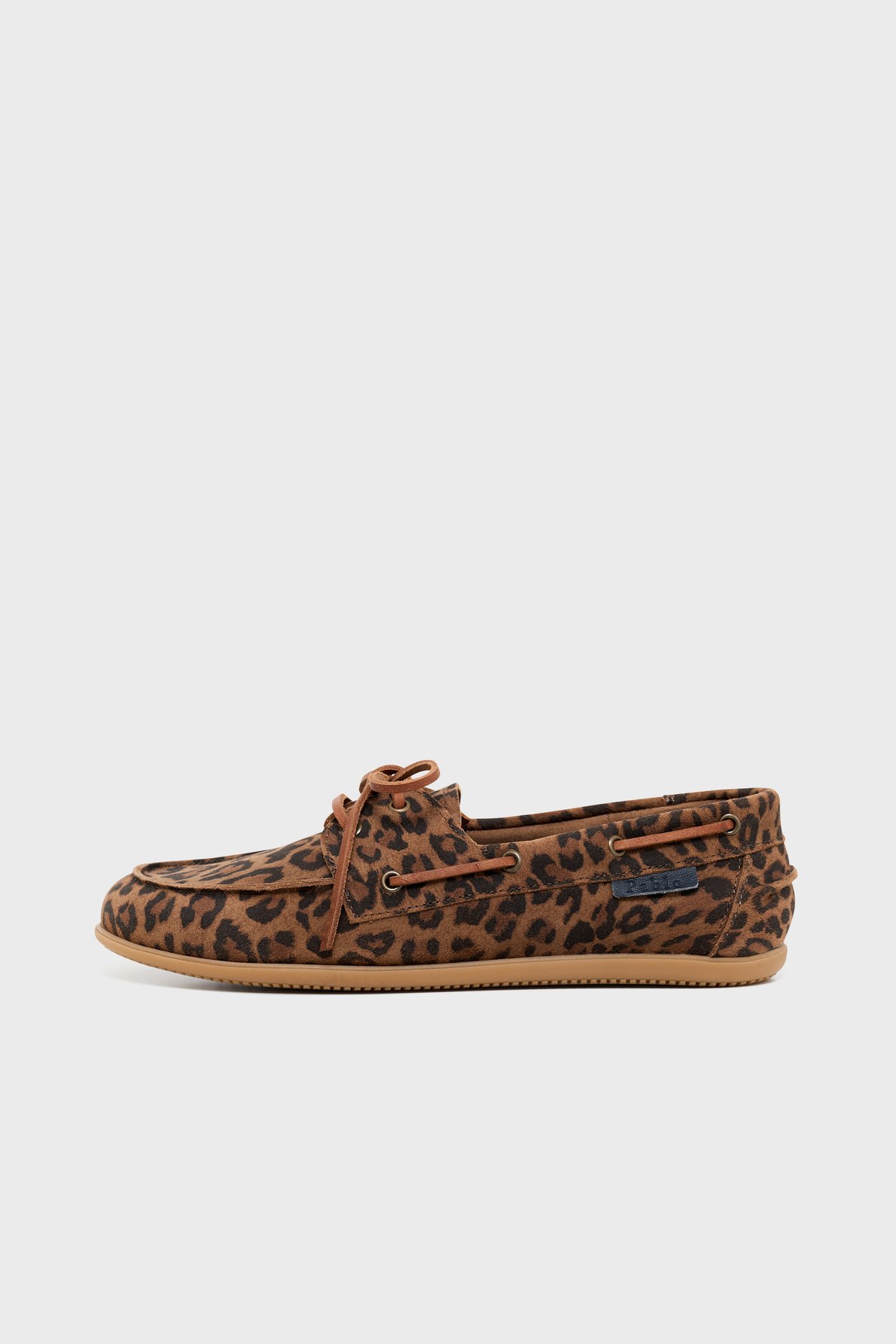 Mocassins pellet en cuir velours léopard - judy PABLO Multicolore