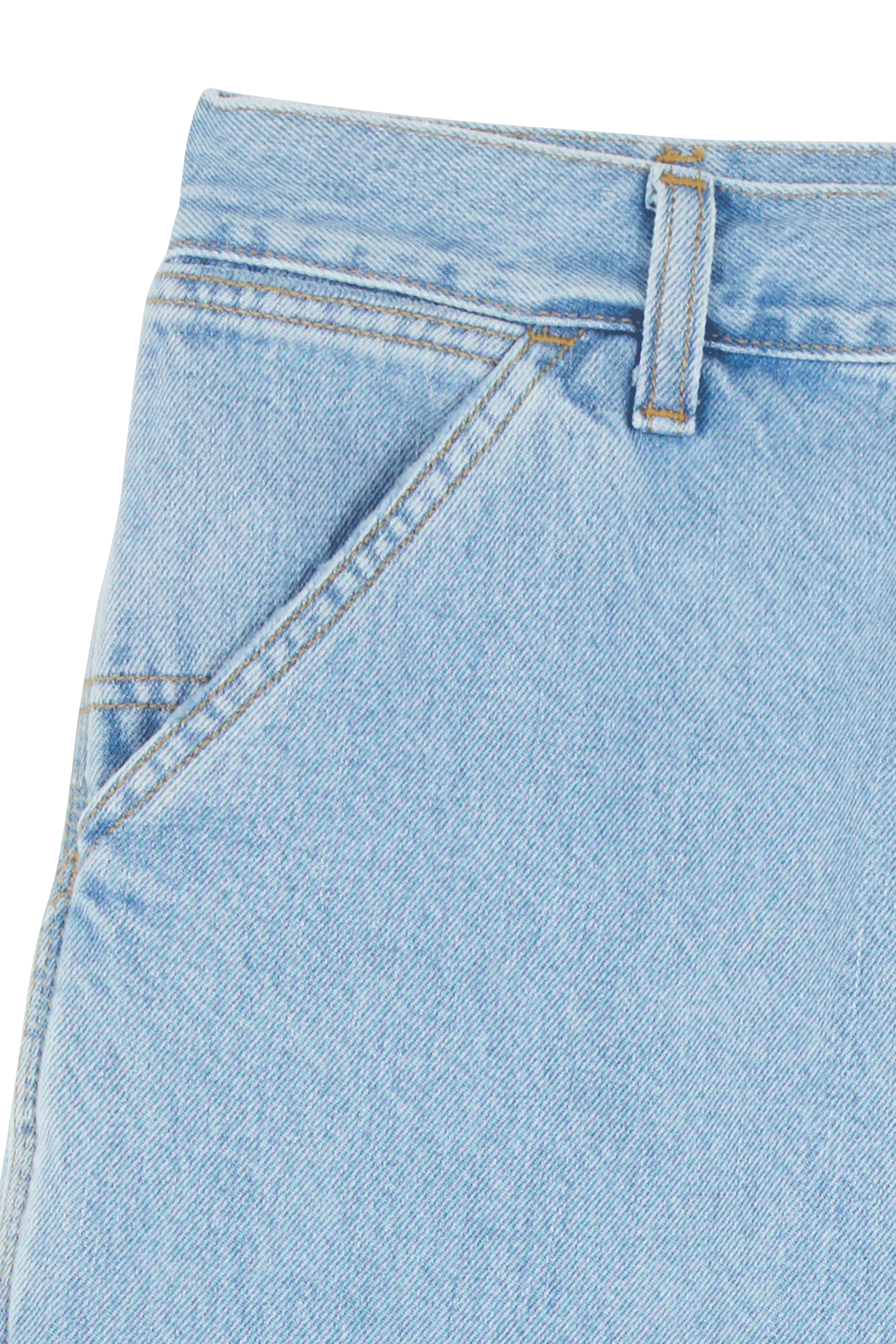 Short single knee short CARHARTT WIP Bleu