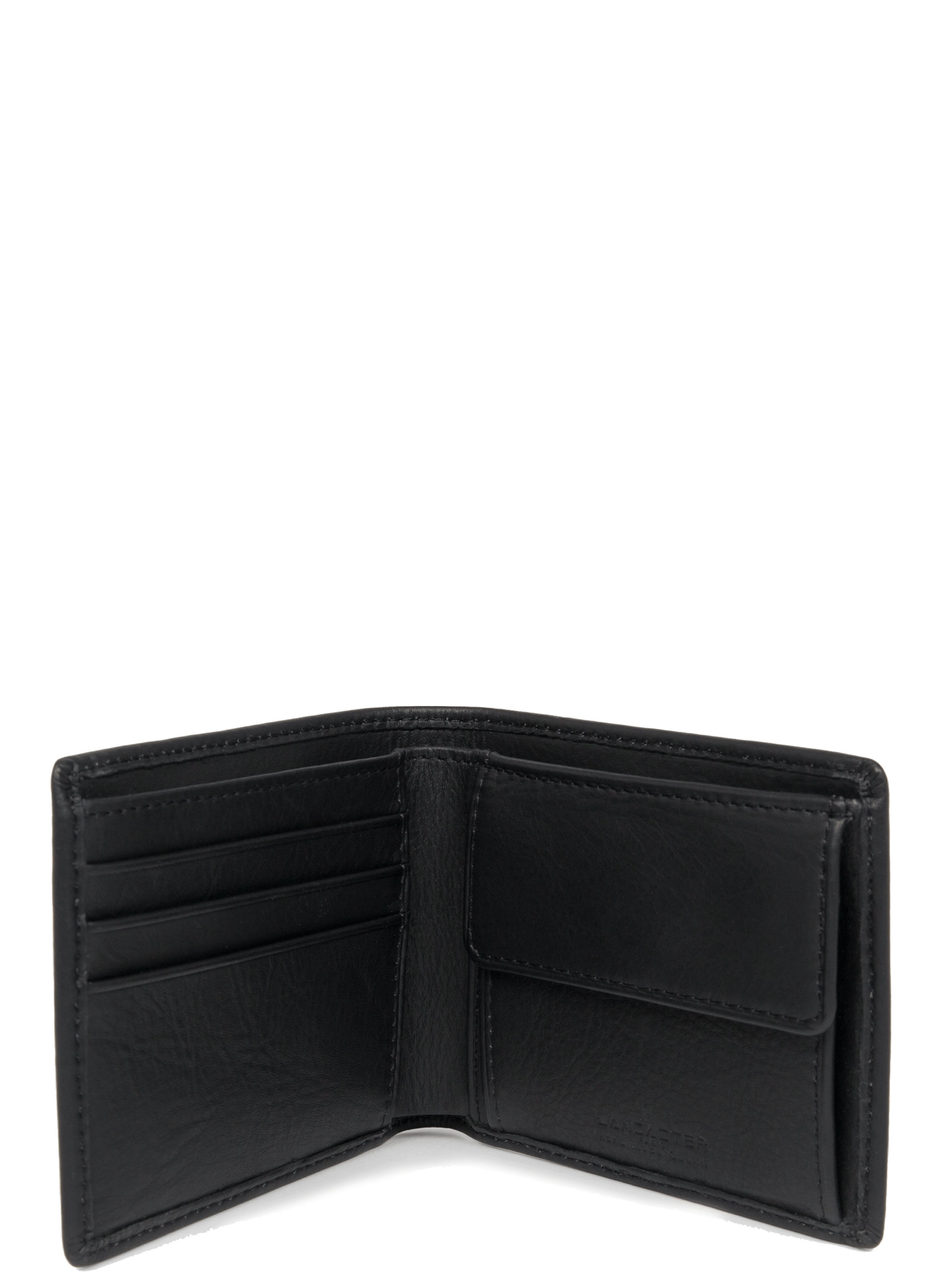 Small card holder - soft vintage homme LANCASTER Black