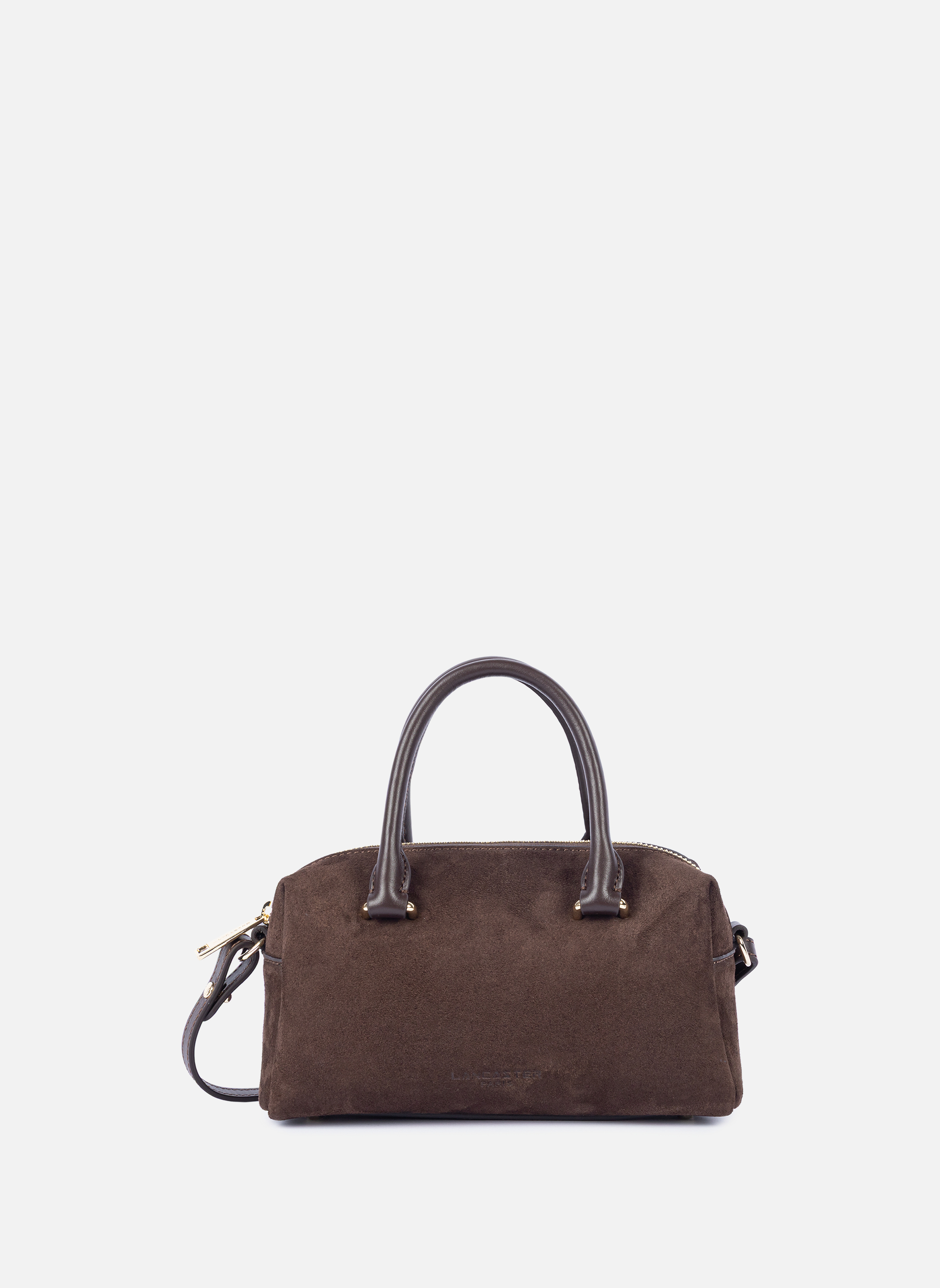 Handtas - suède kubus LANCASTER Bruin