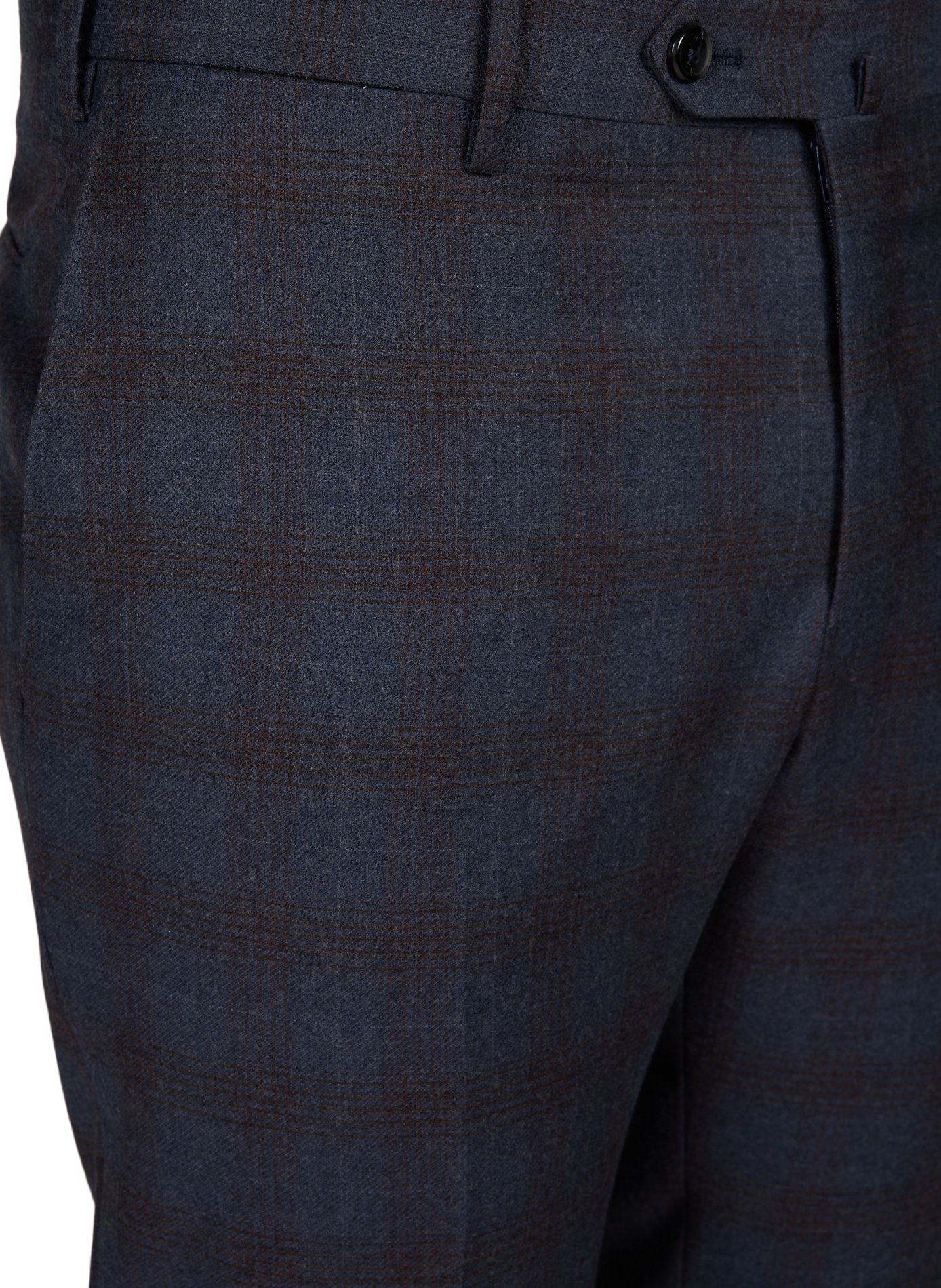 Slim-Fit Virgin Wool Trousers | Blue PT01 Men