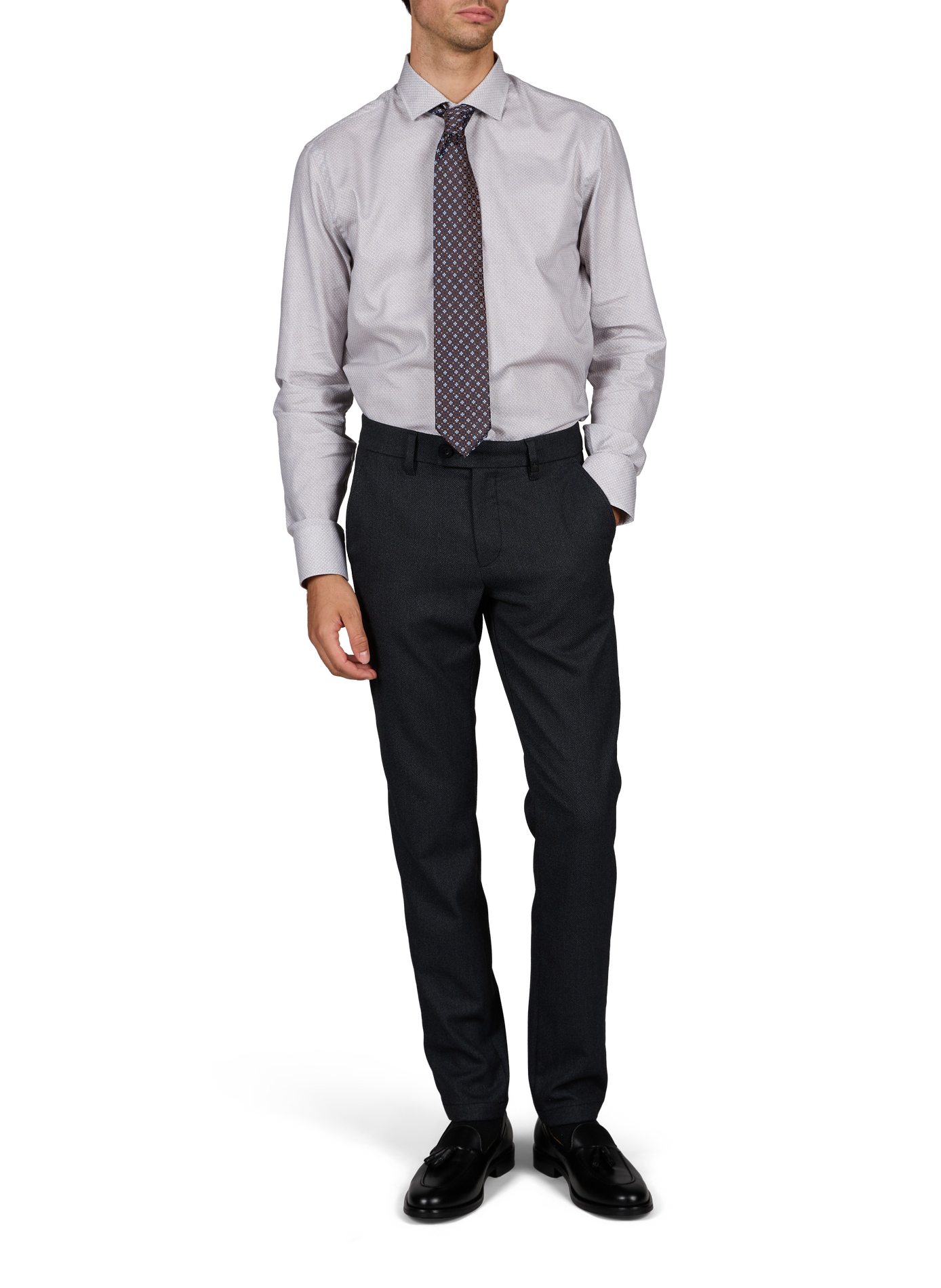 Gerade Chino-Hose STRELLSON Blau