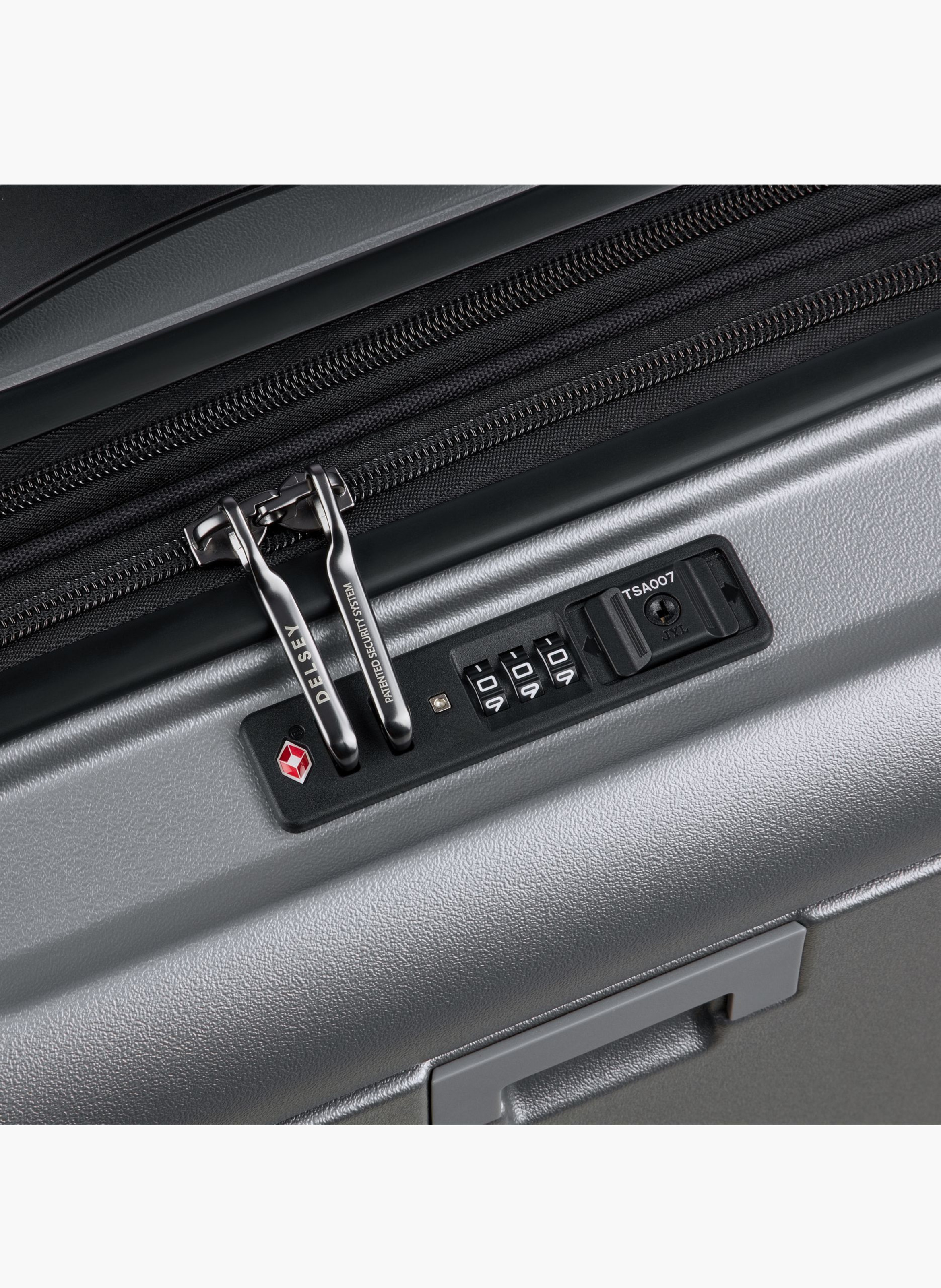 Valise cabine rigide taille s - turenne 2.0 DELSEY PARIS Argent