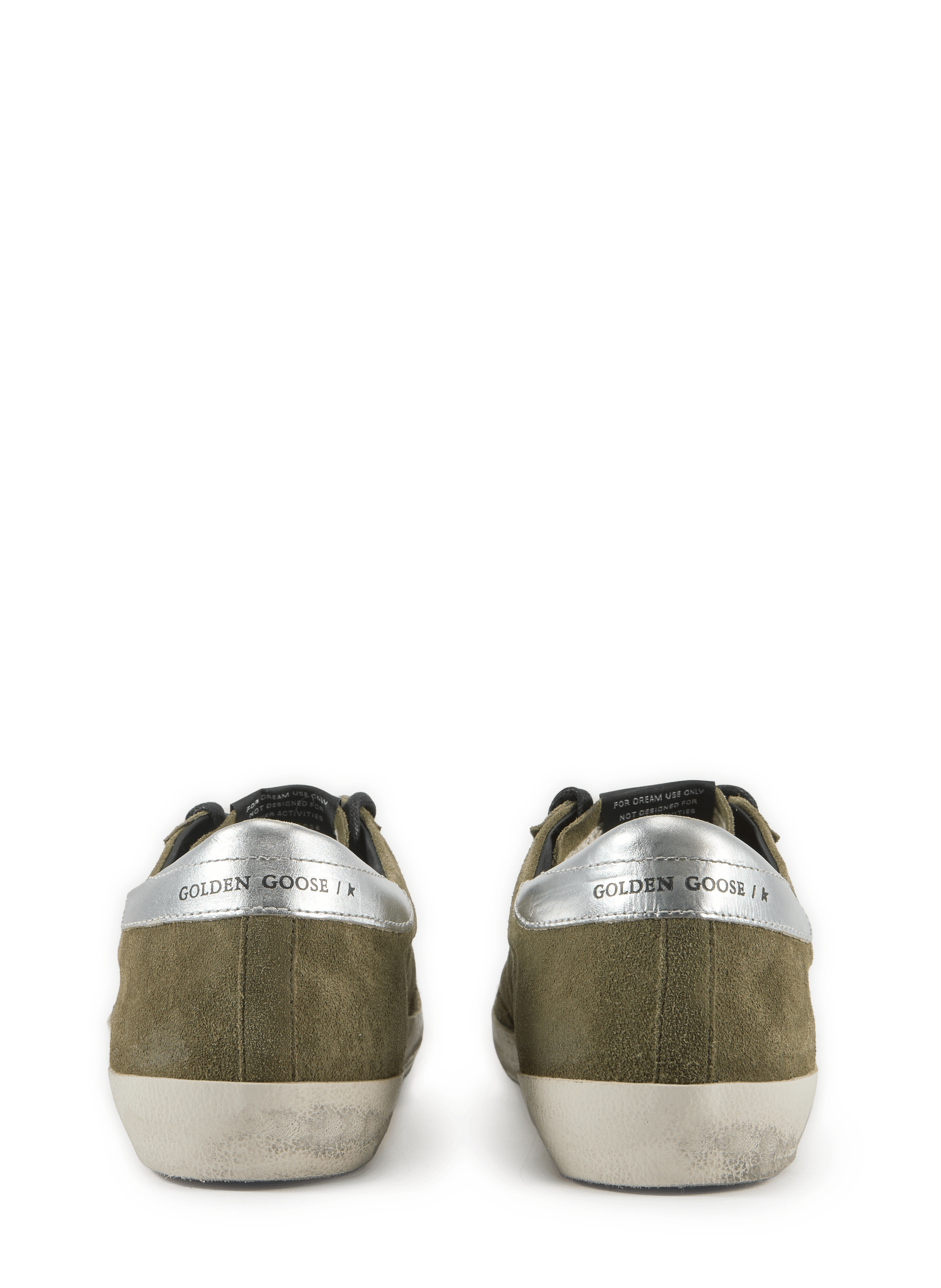 Low-top leather sneakers GOLDEN GOOSE Khaki