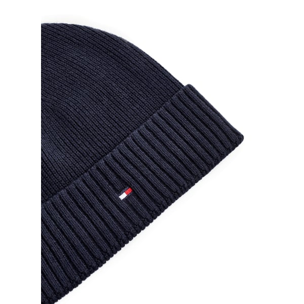 Bonnet en maille côtelée