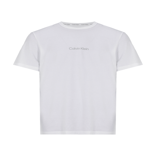 Calvin Klein S/s Crew Nk T-shirts In White