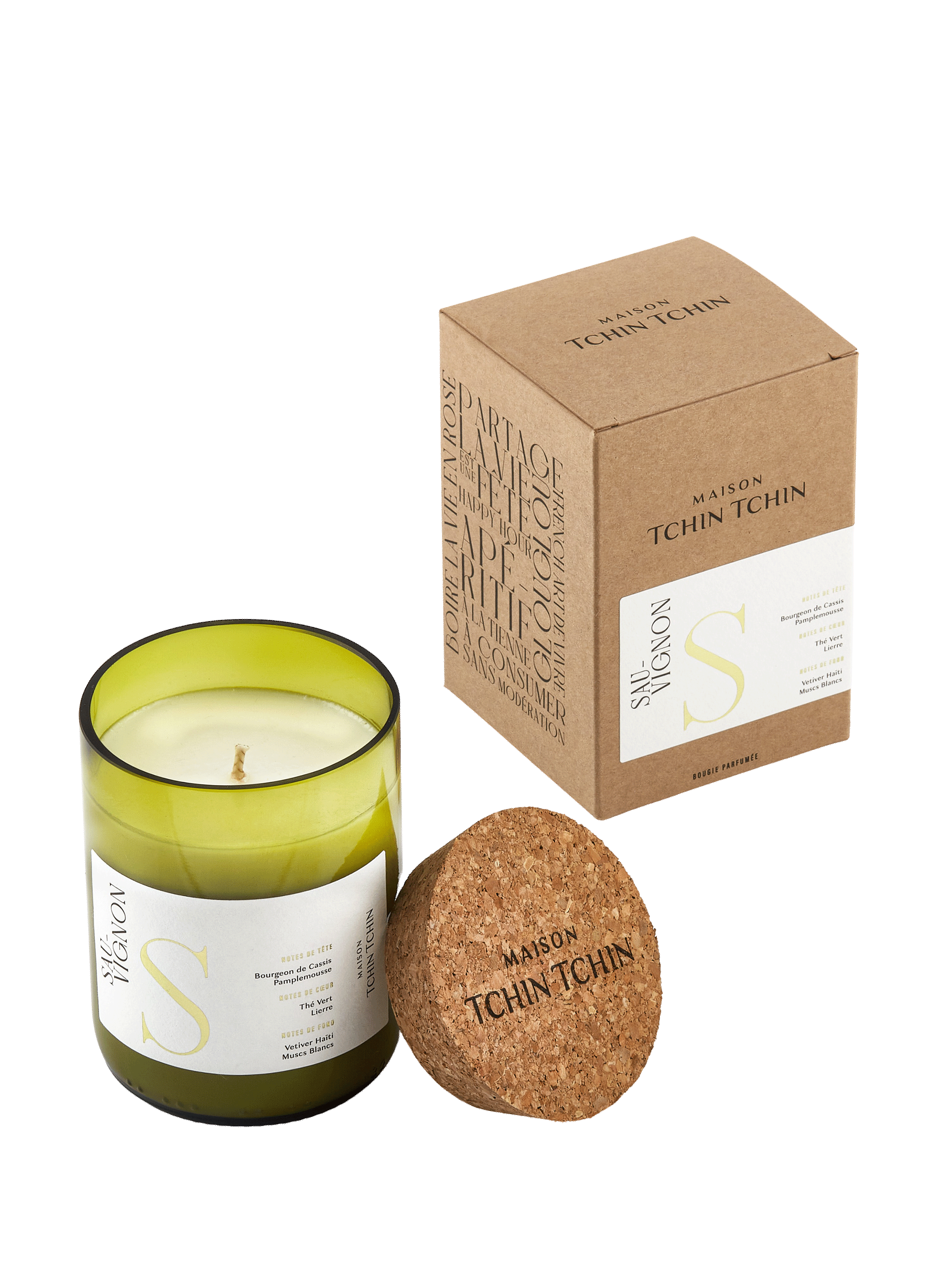 Bougie parfum Sauvignon