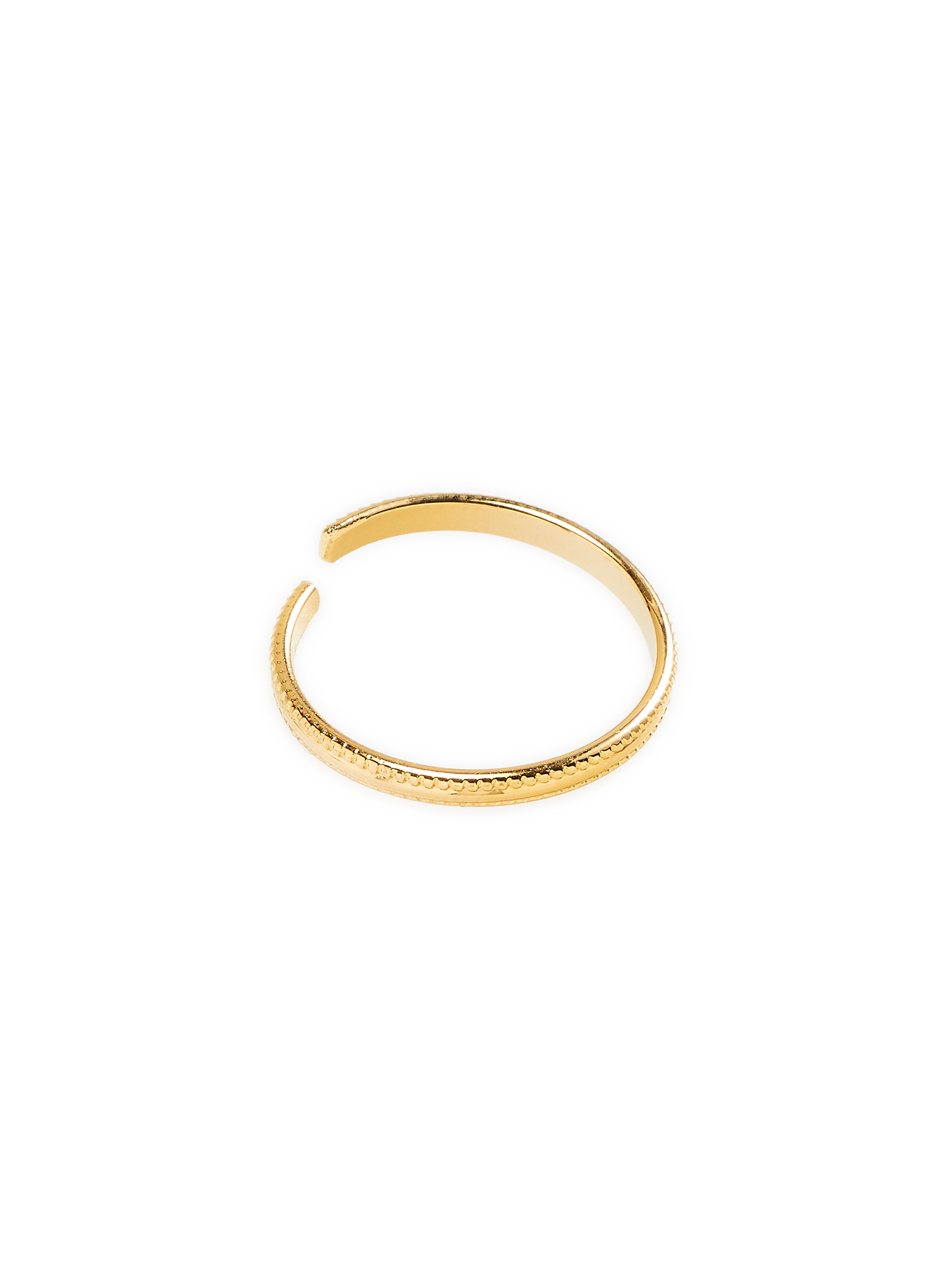 Bague anneau AU PRINTEMPS PARIS Doré