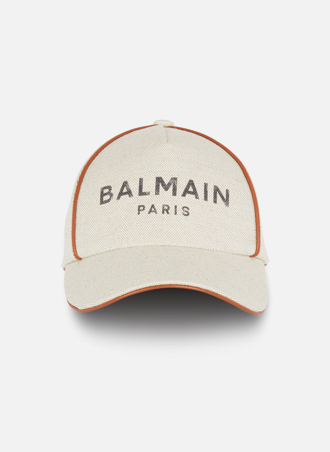 Casquette b-army en coton avec logo balmain BALMAIN