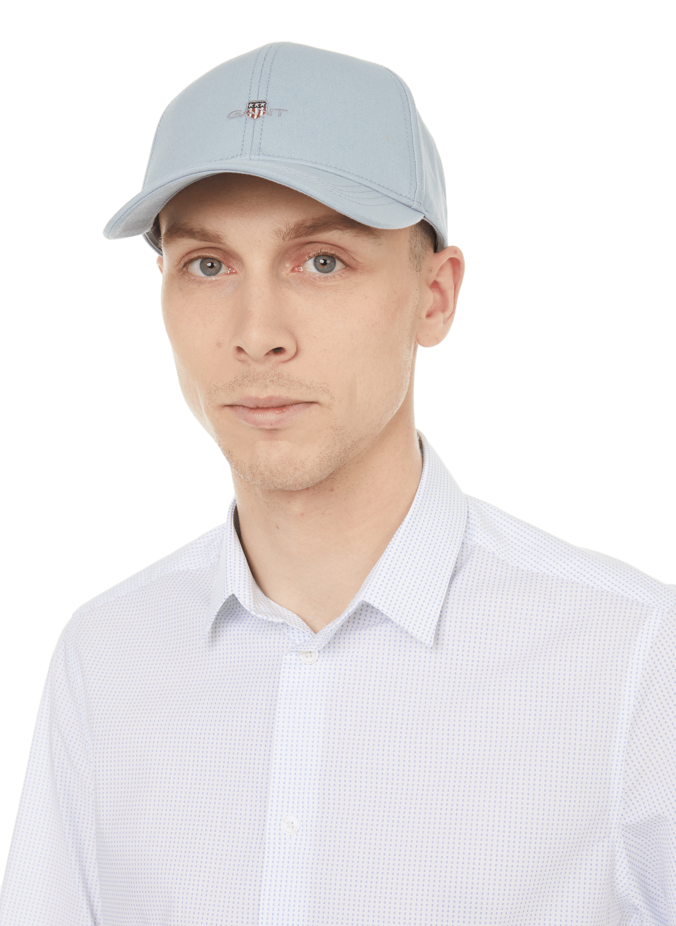 Chemise en coton AU PRINTEMPS PARIS Bleu