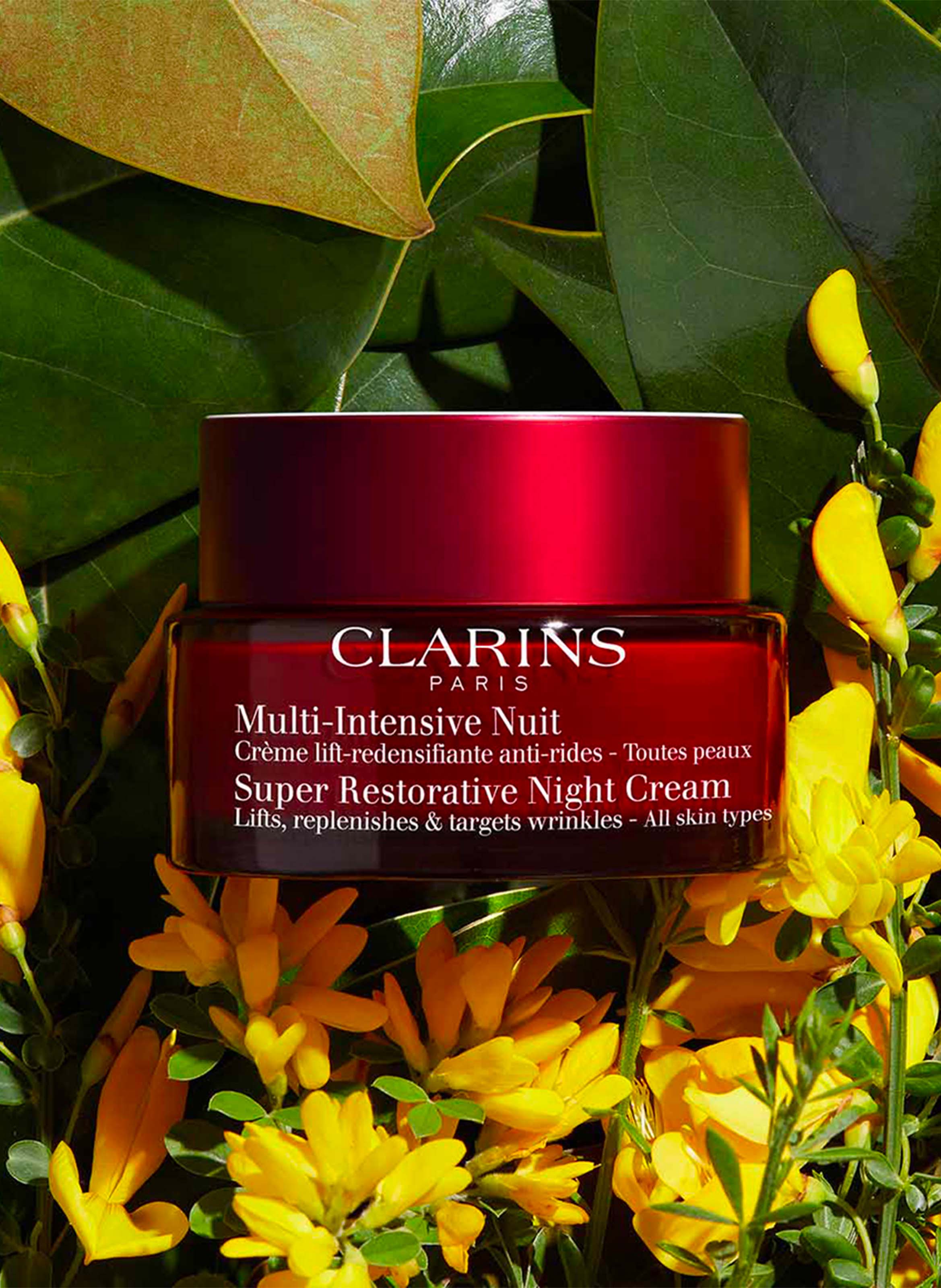 Crème lift-redensifiante anti-rides - Multi-Intensive Nuit CLARINS No color