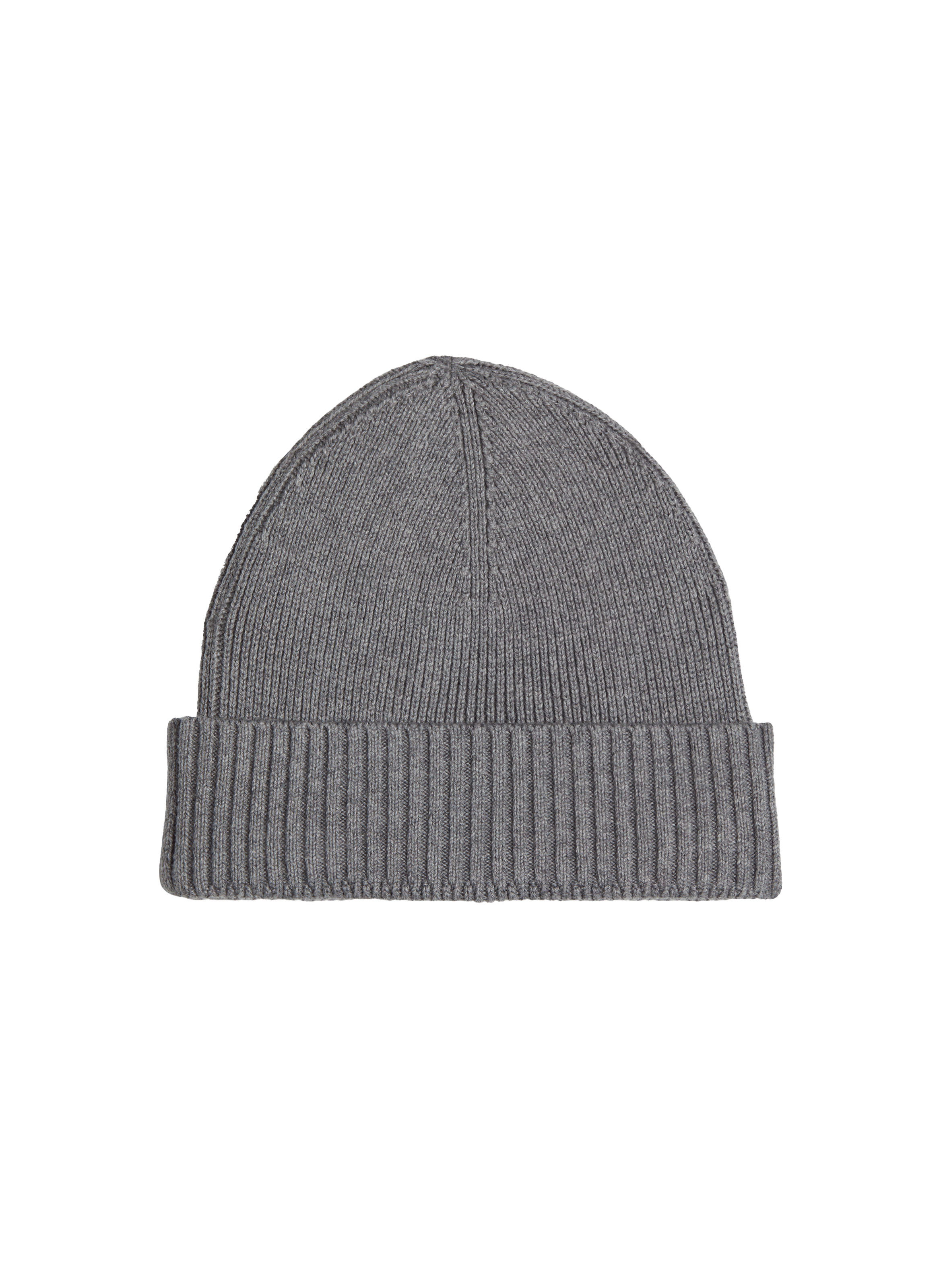 Cotton beanie TOMMY HILFIGER Grey