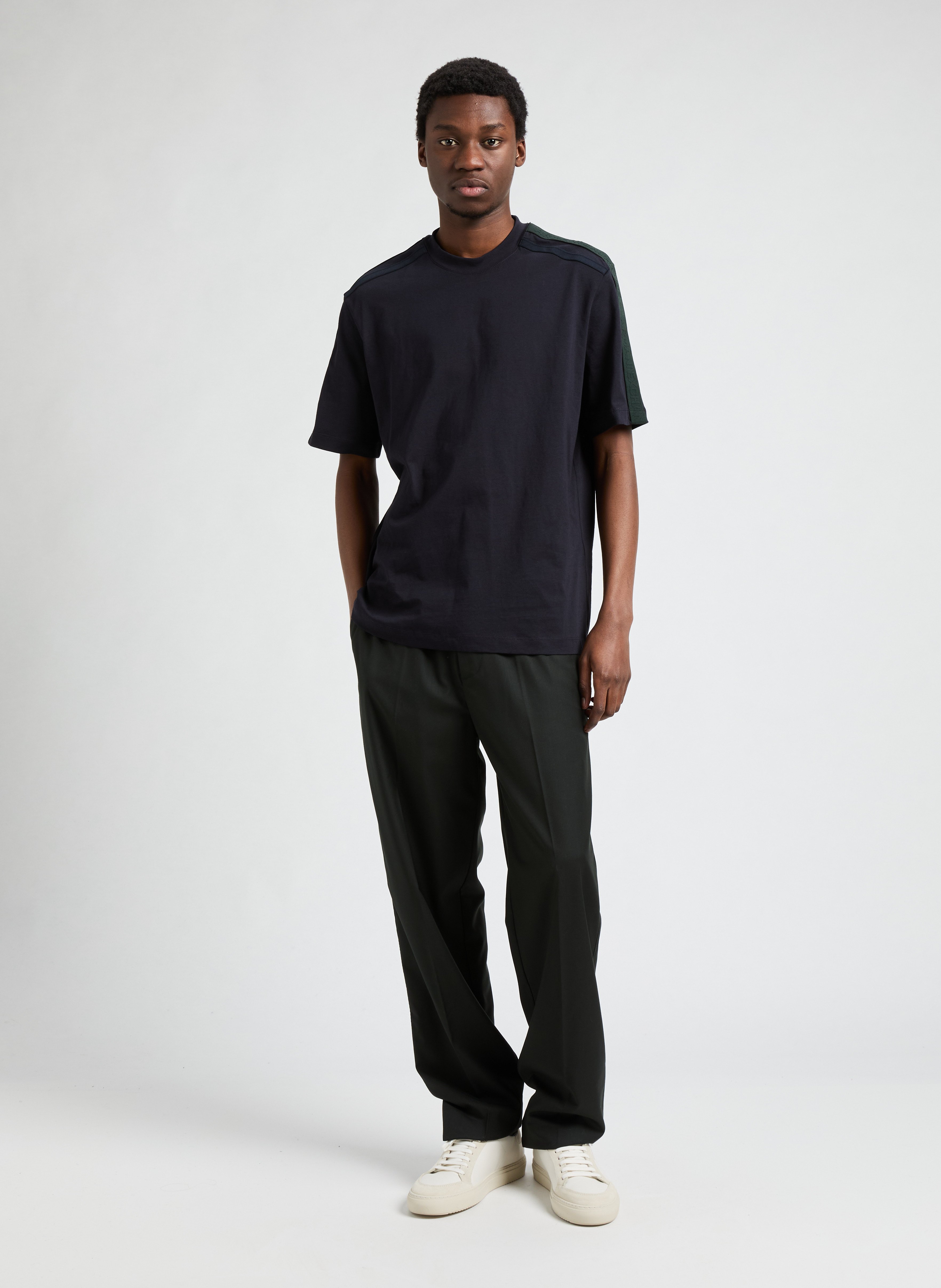 T-shirt en coton ARMANI EXCHANGE Bleu