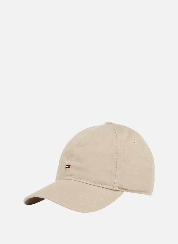 Cotton baseball cap Beige by TOMMY HILFIGER TOMMY HILFIGER Cotton baseball cap Beige