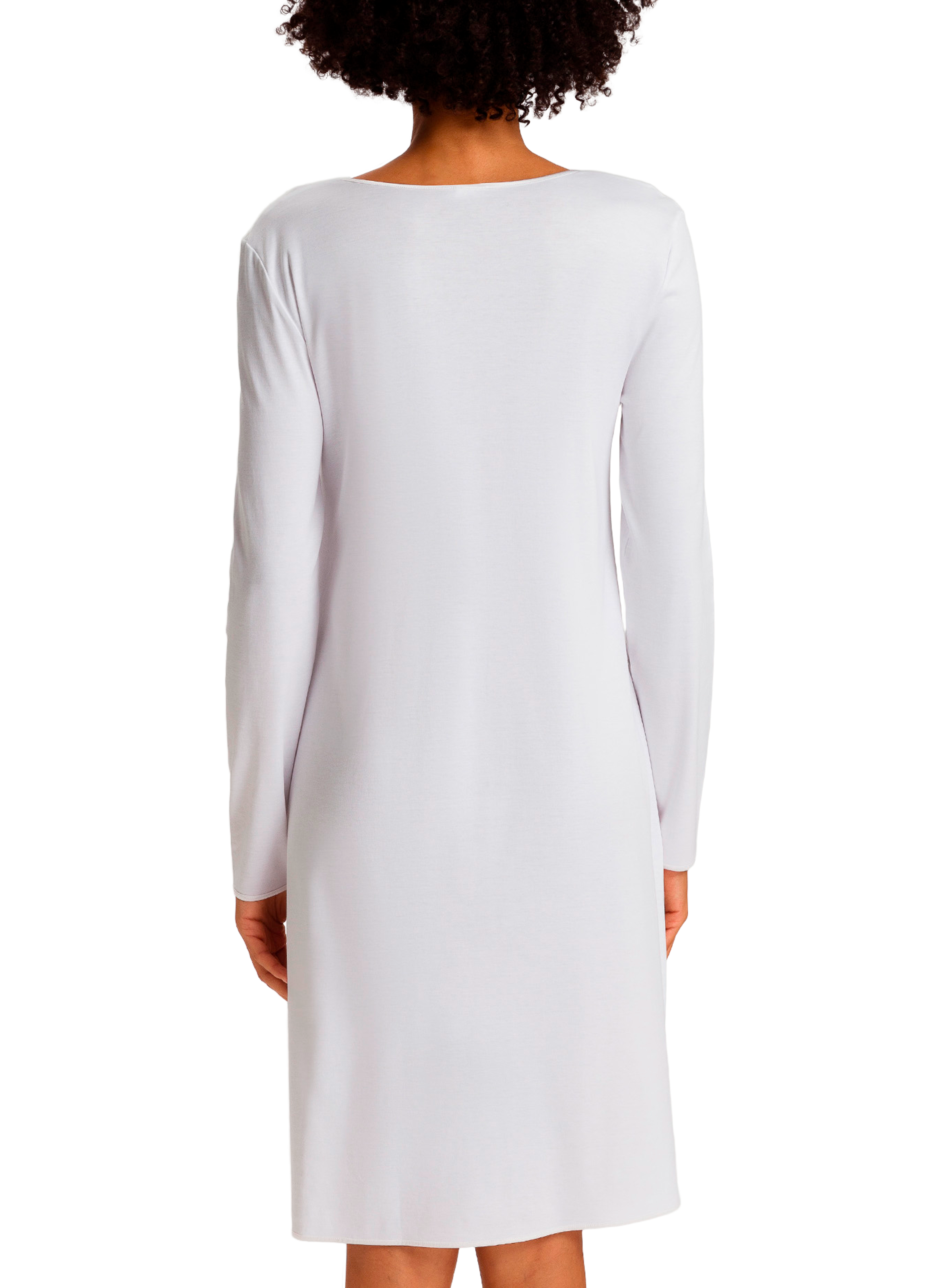 Chemise de nuit en coton  HANRO Blanc