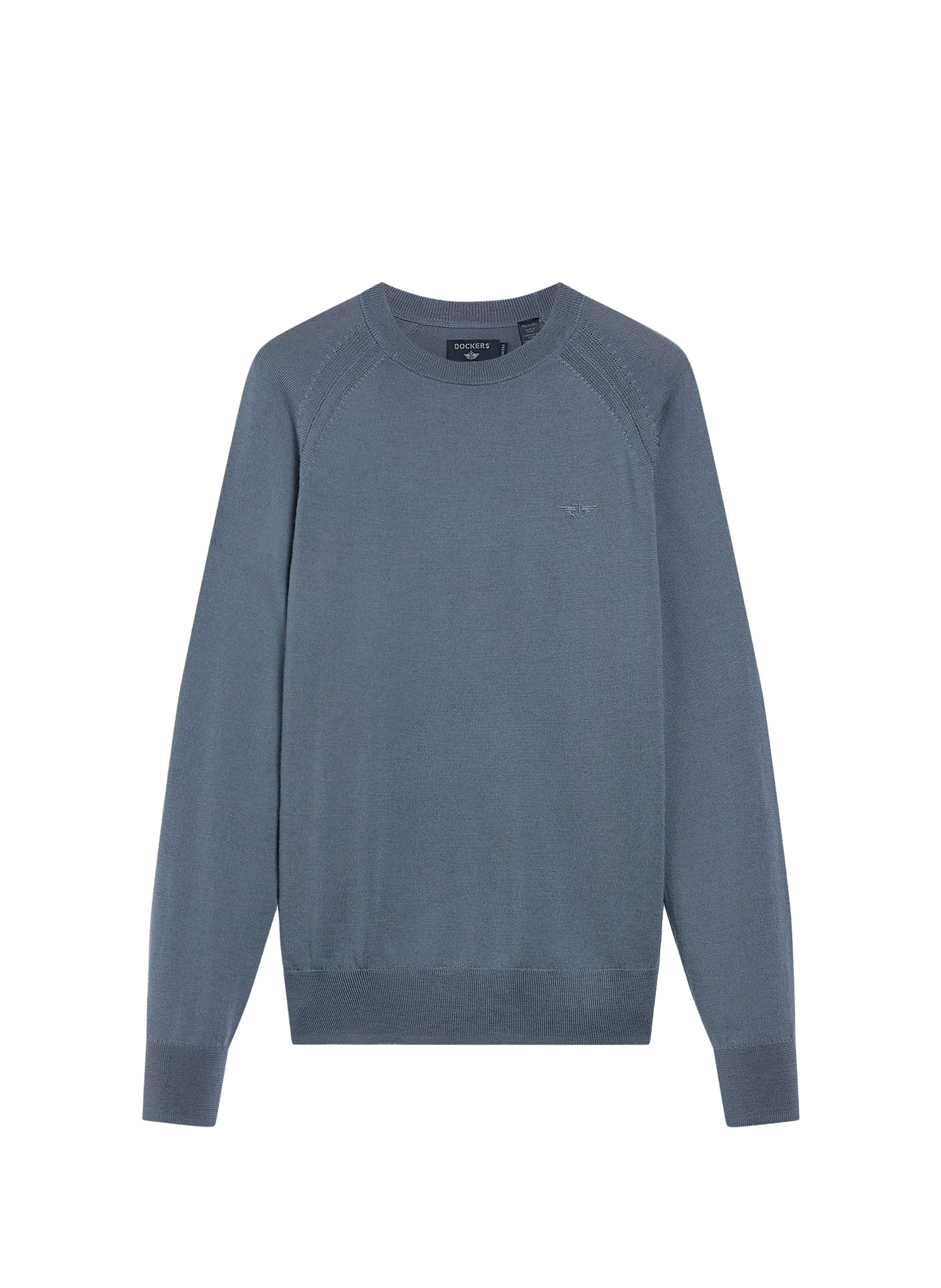 Straight cotton knit jumper DOCKERS Blue